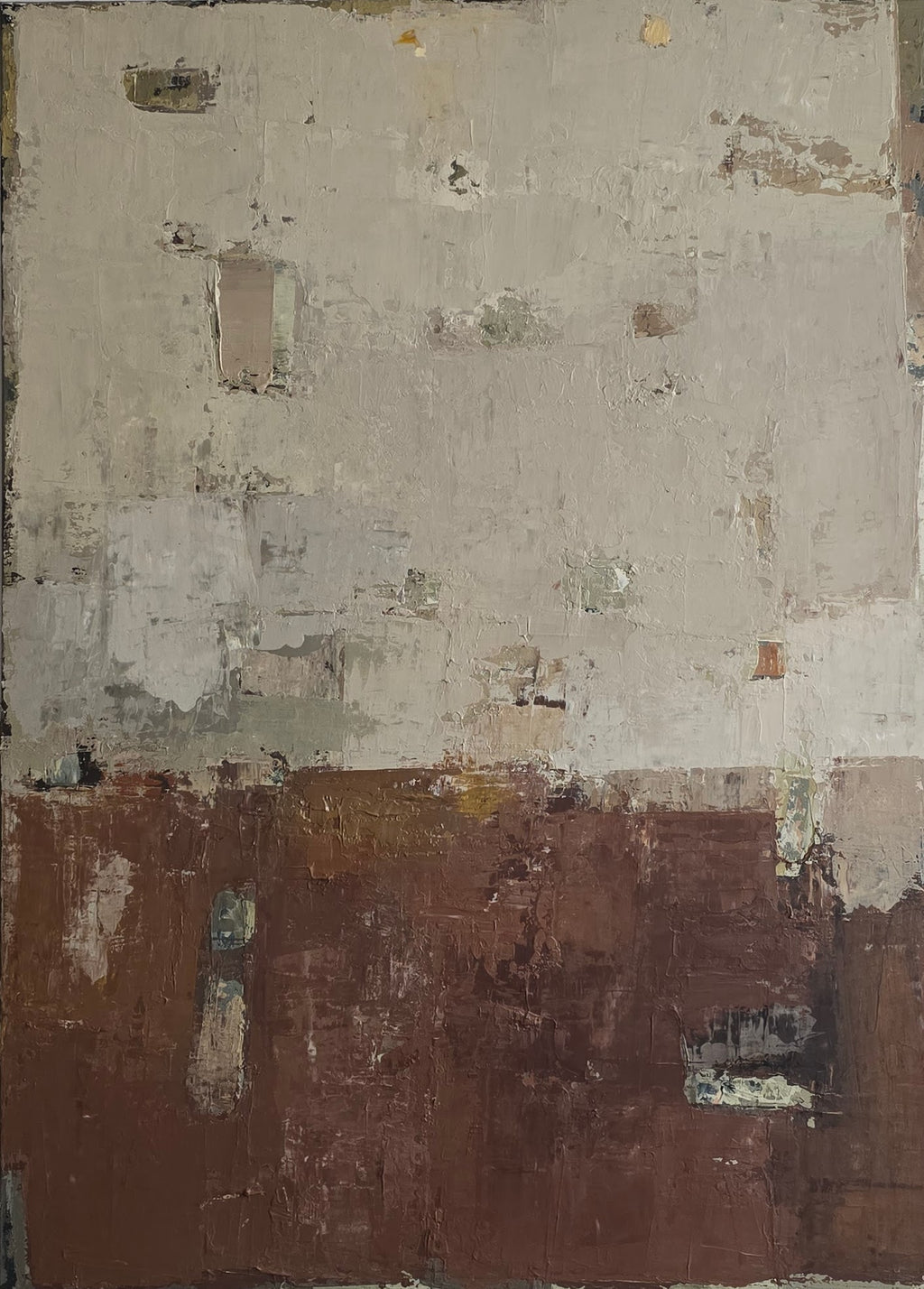 Abstraktus paveikslas - „Rustling Leaves“. 110x80 cm