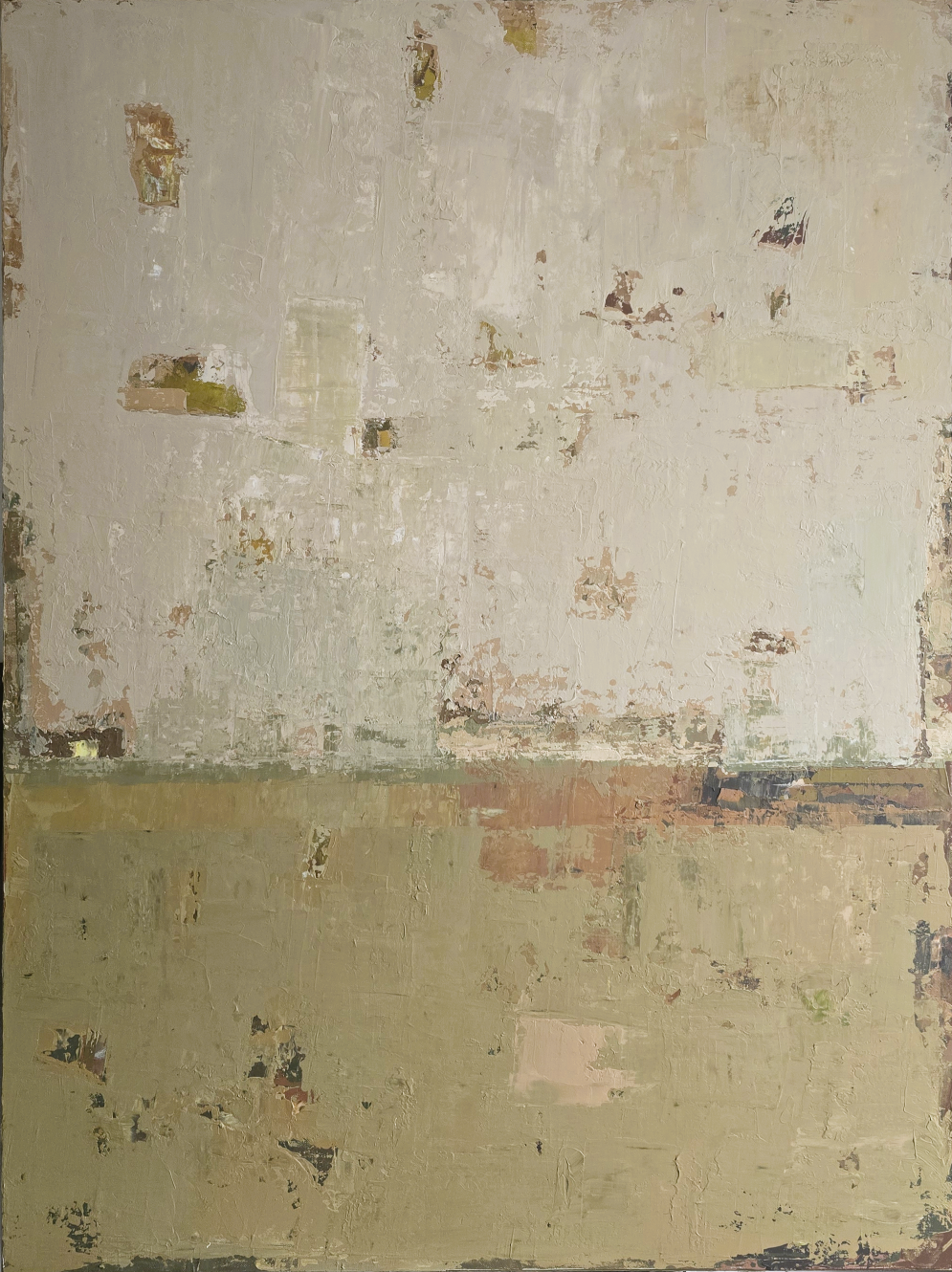 Abstraktus paveikslas -„Fog over Foliage“ 120x90cm