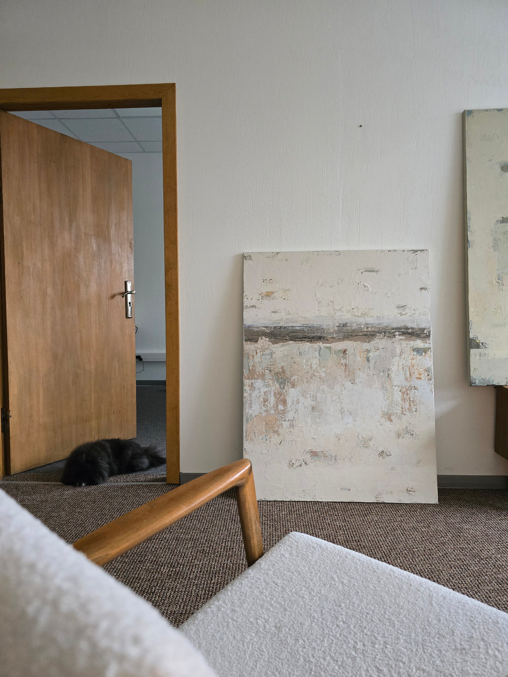 Abstraktus paveikslas - „Fade series VI“ . 120x90 cm