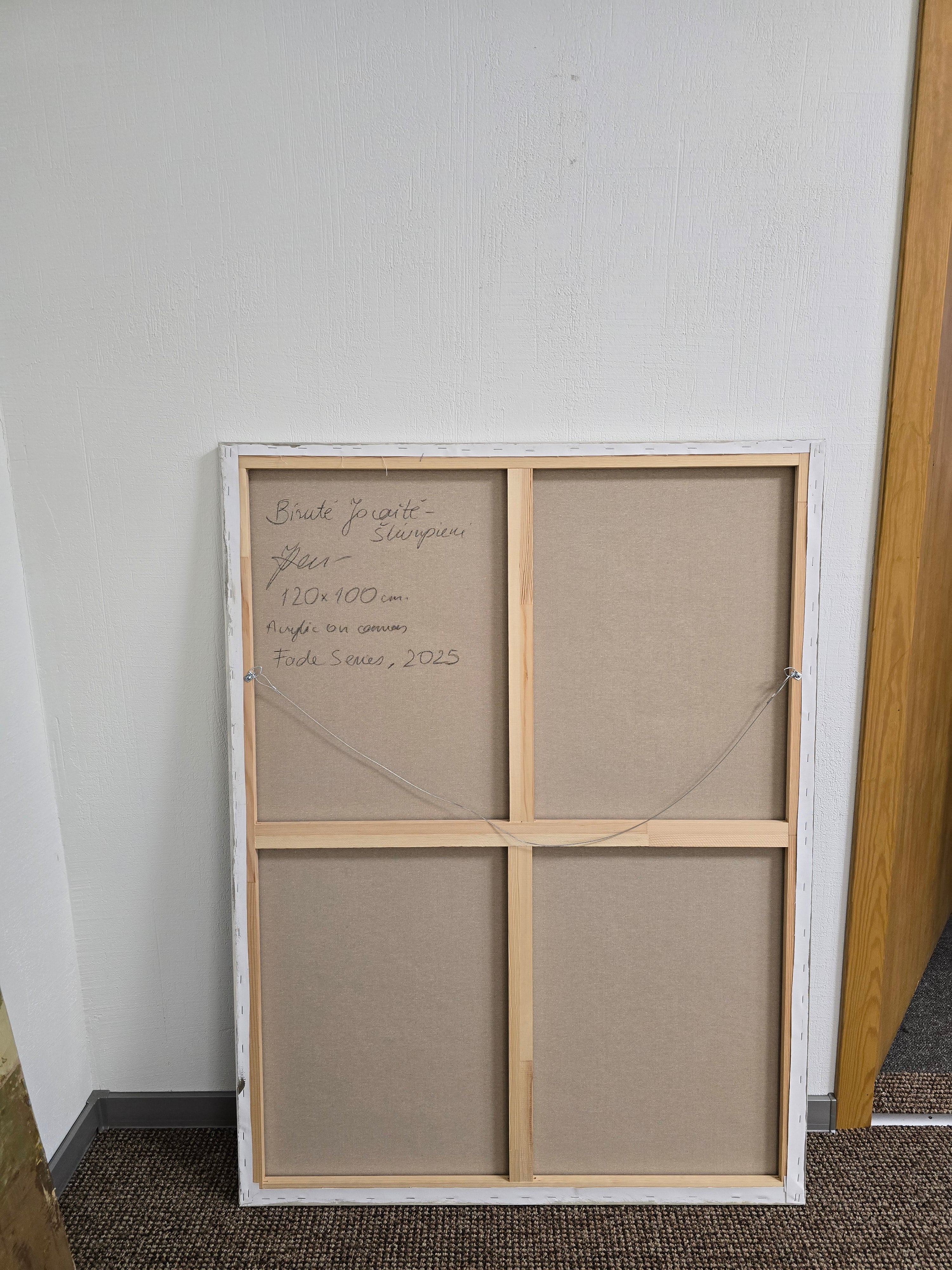 Abstraktus paveikslas - „Fade Series VII“ . 120x90 cm