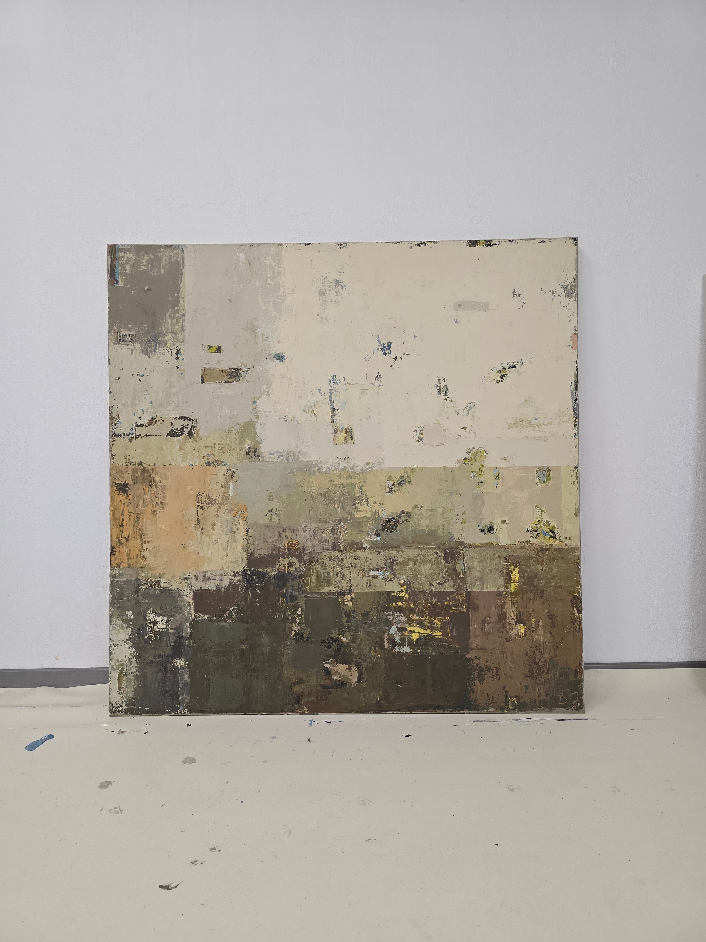 The Autumn in My Fatherland. 130x130 cm