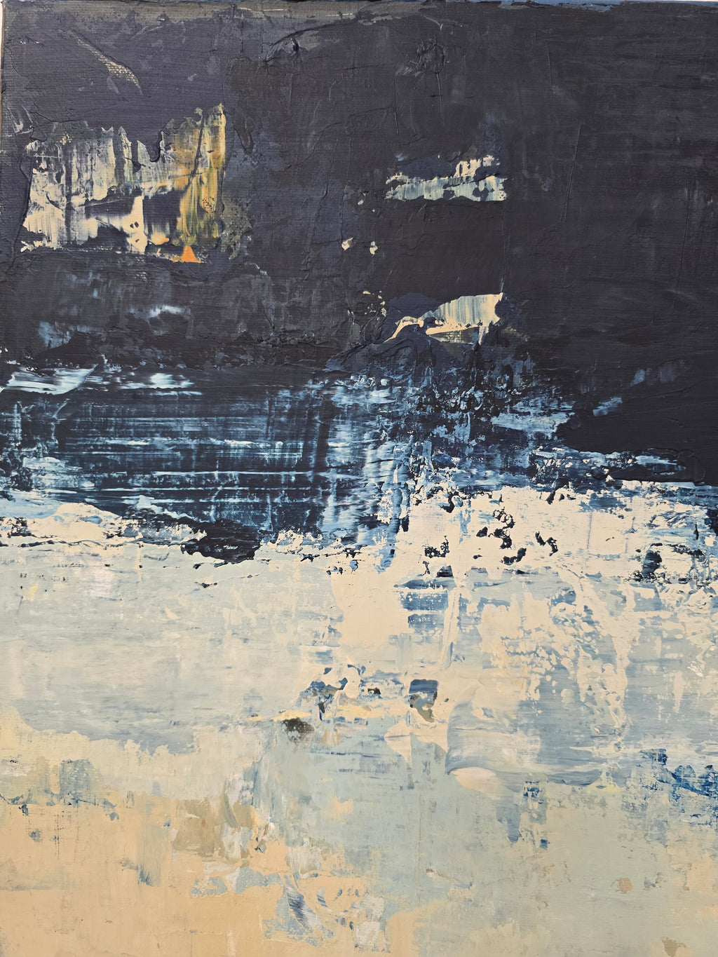 Abstraktus paveikslas - „Nida“. 110x80 cm 