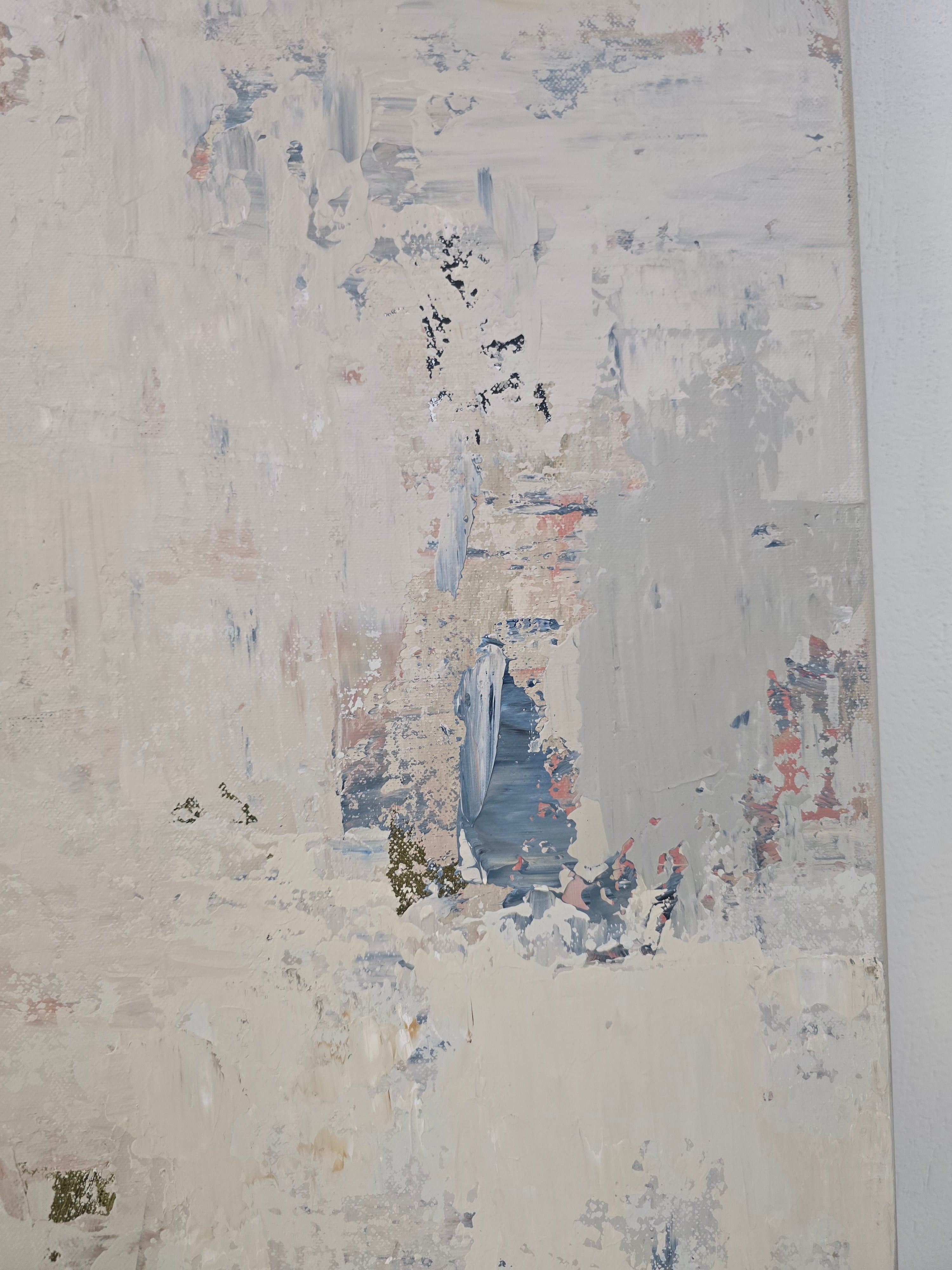 Abstraktus paveikslas - „Blossoms“. 110×110 cm