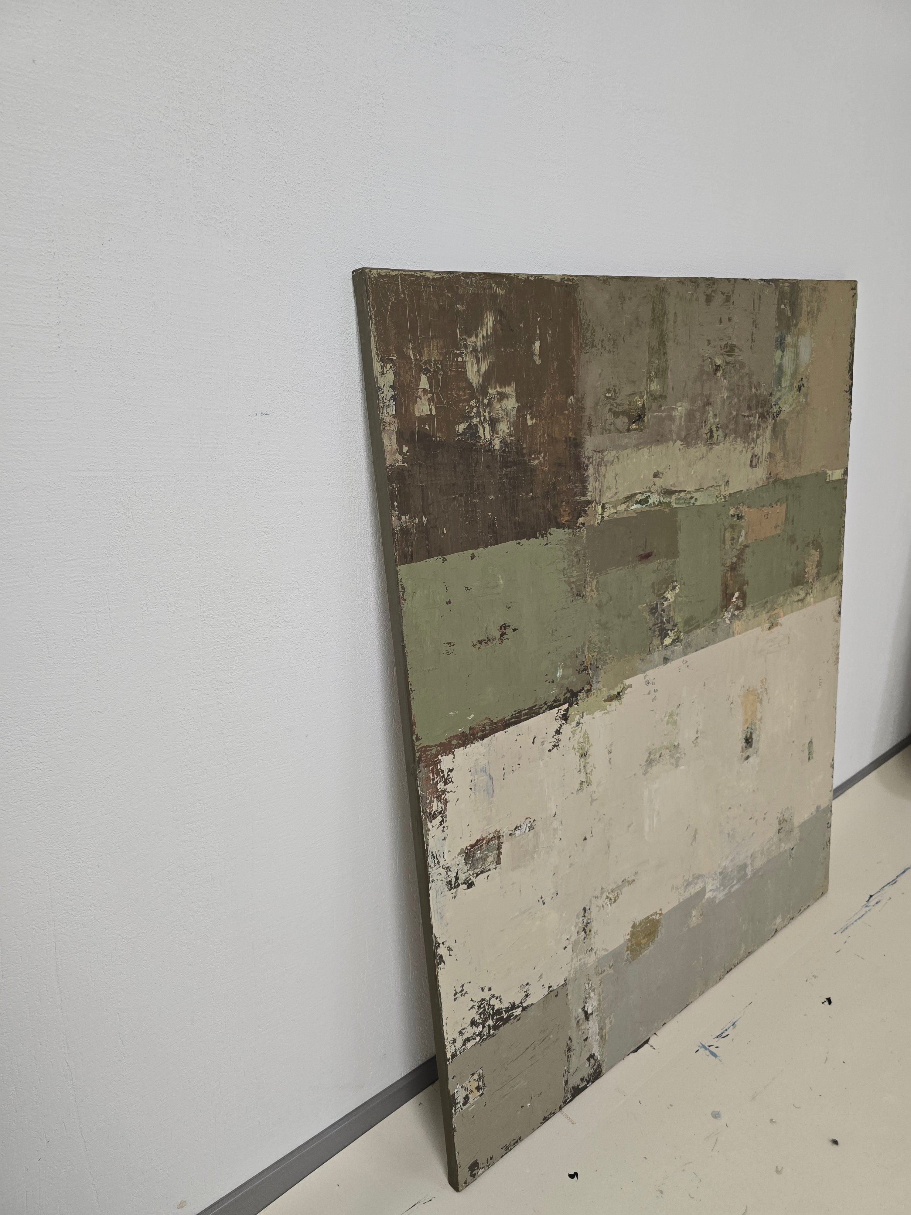 Abstraktus paveikslas - „Seasons Transition“. 120x100 cm.