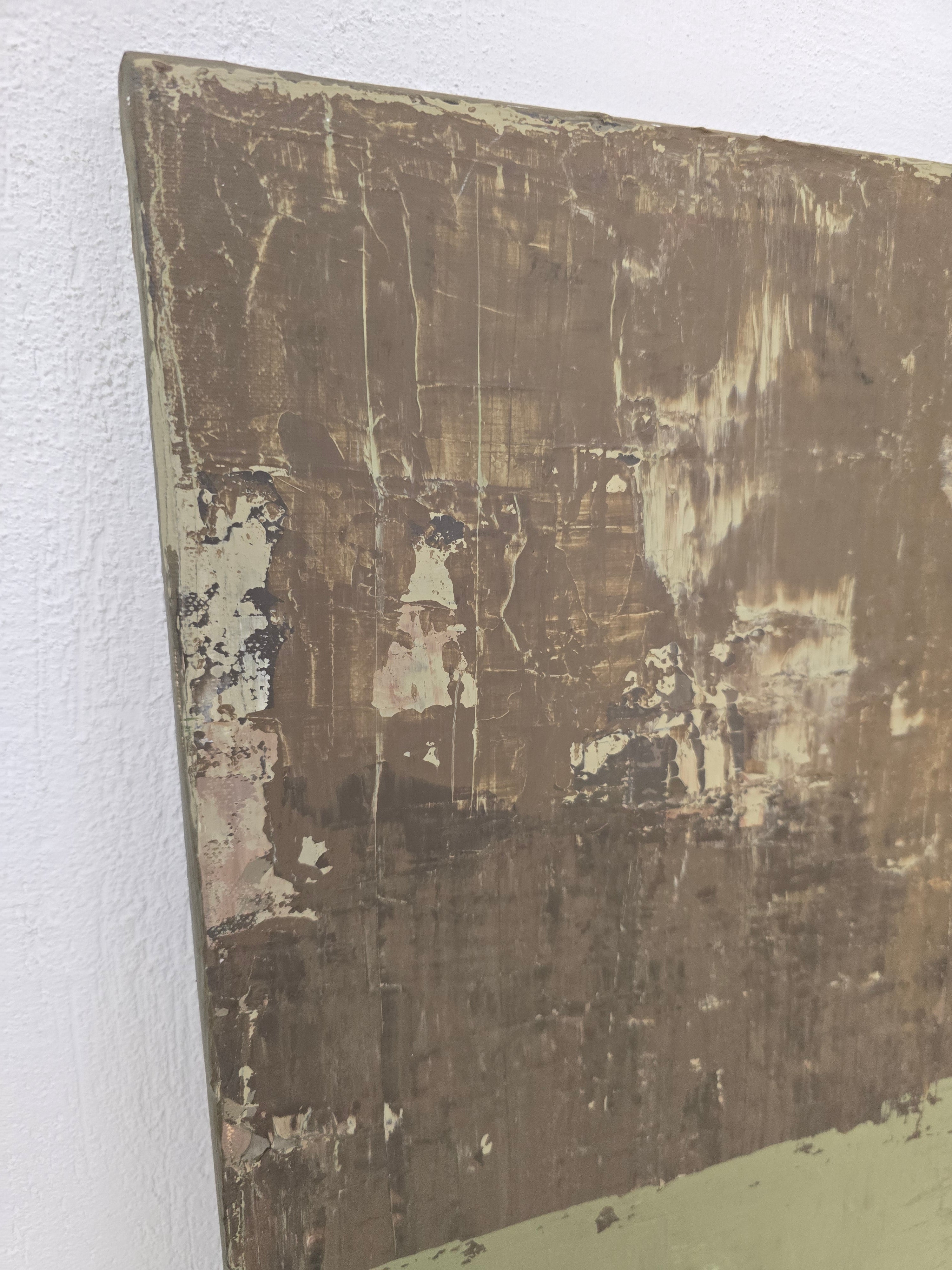 Abstract painting - Seasons Transition. 120x100 cm.