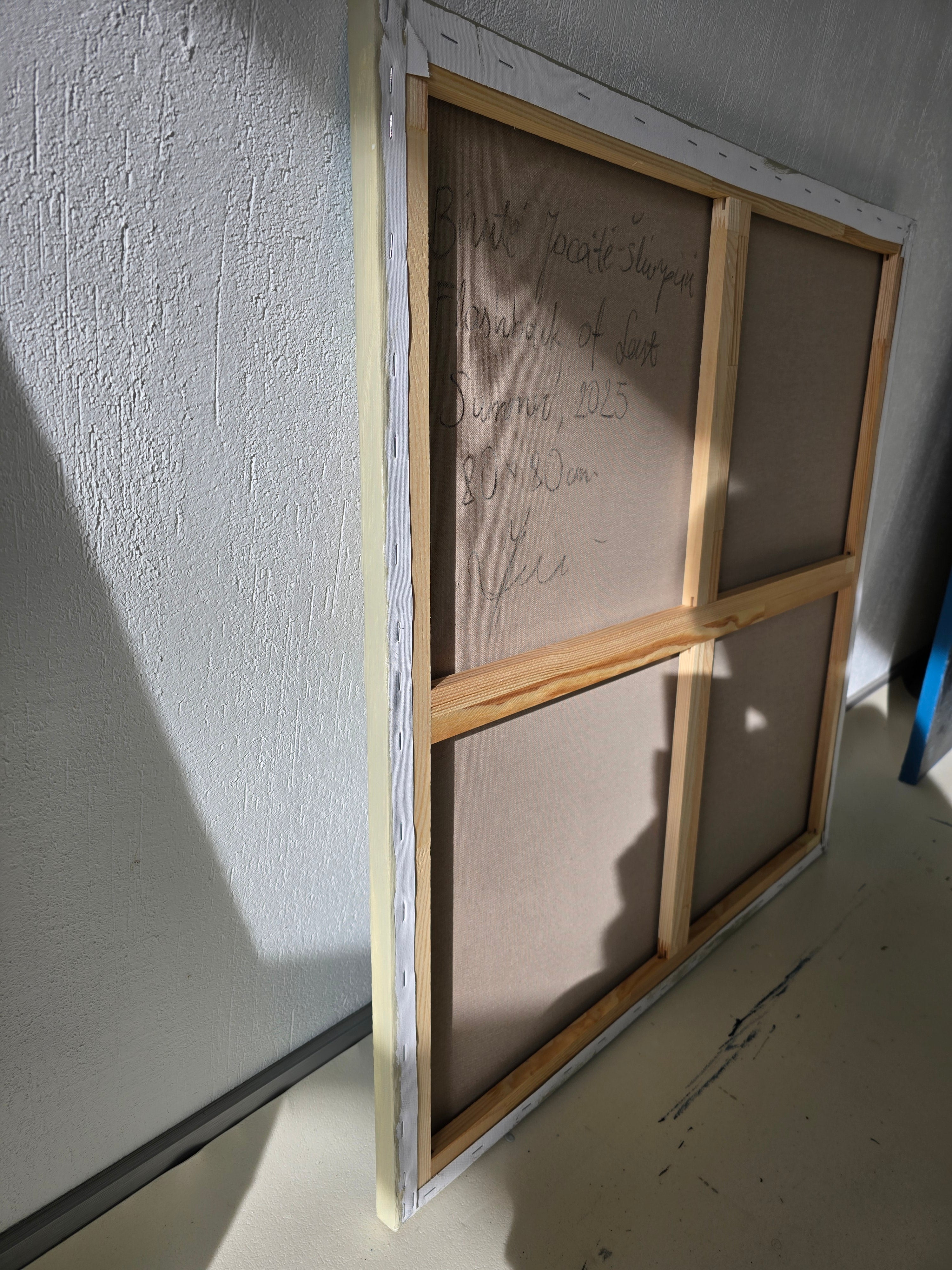 abstract painting minimalist interior wall art BIRUTE STUDIO