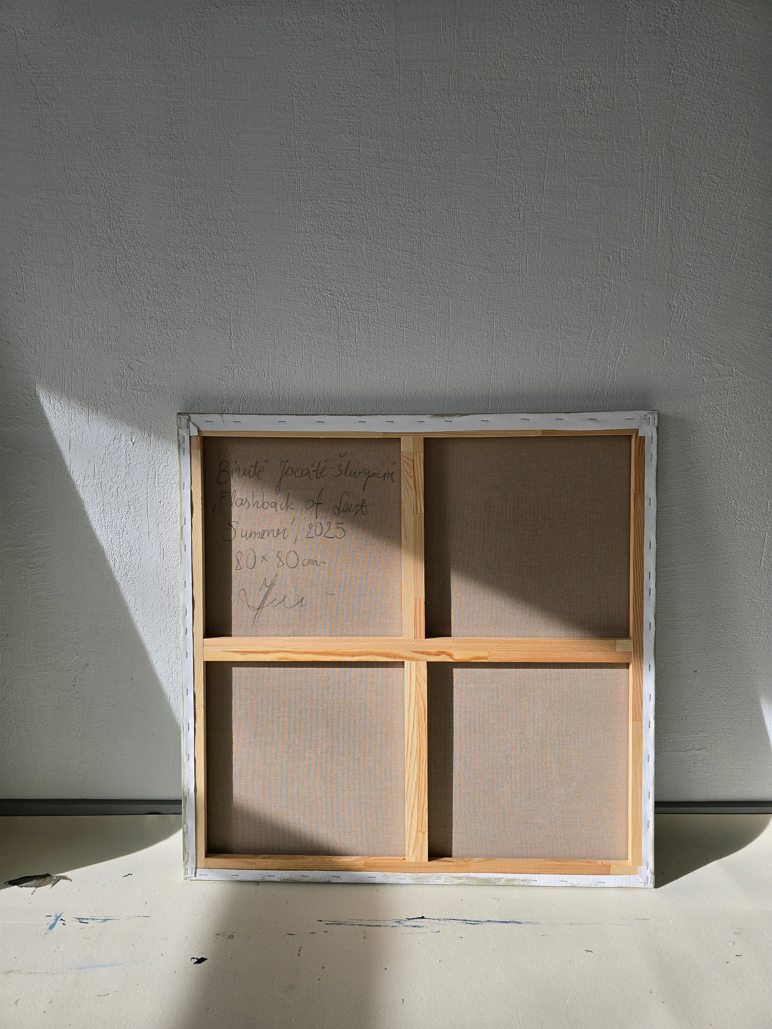 large abstract neutral wall art modern interior BIRUTE STUDIO