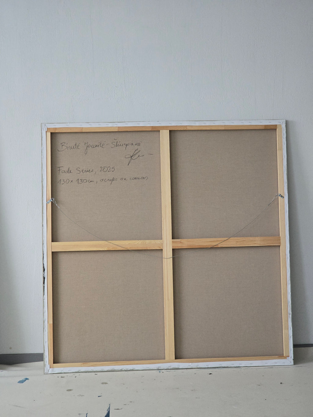 textured abstract painting contemporary decor BIRUTE STUDIO