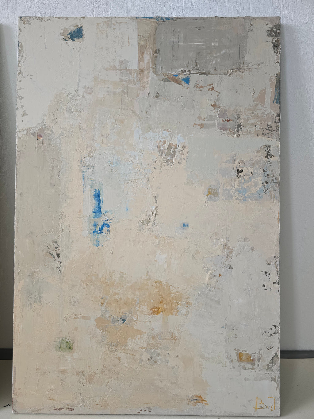 large abstract neutral wall art modern interior BIRUTE STUDIO