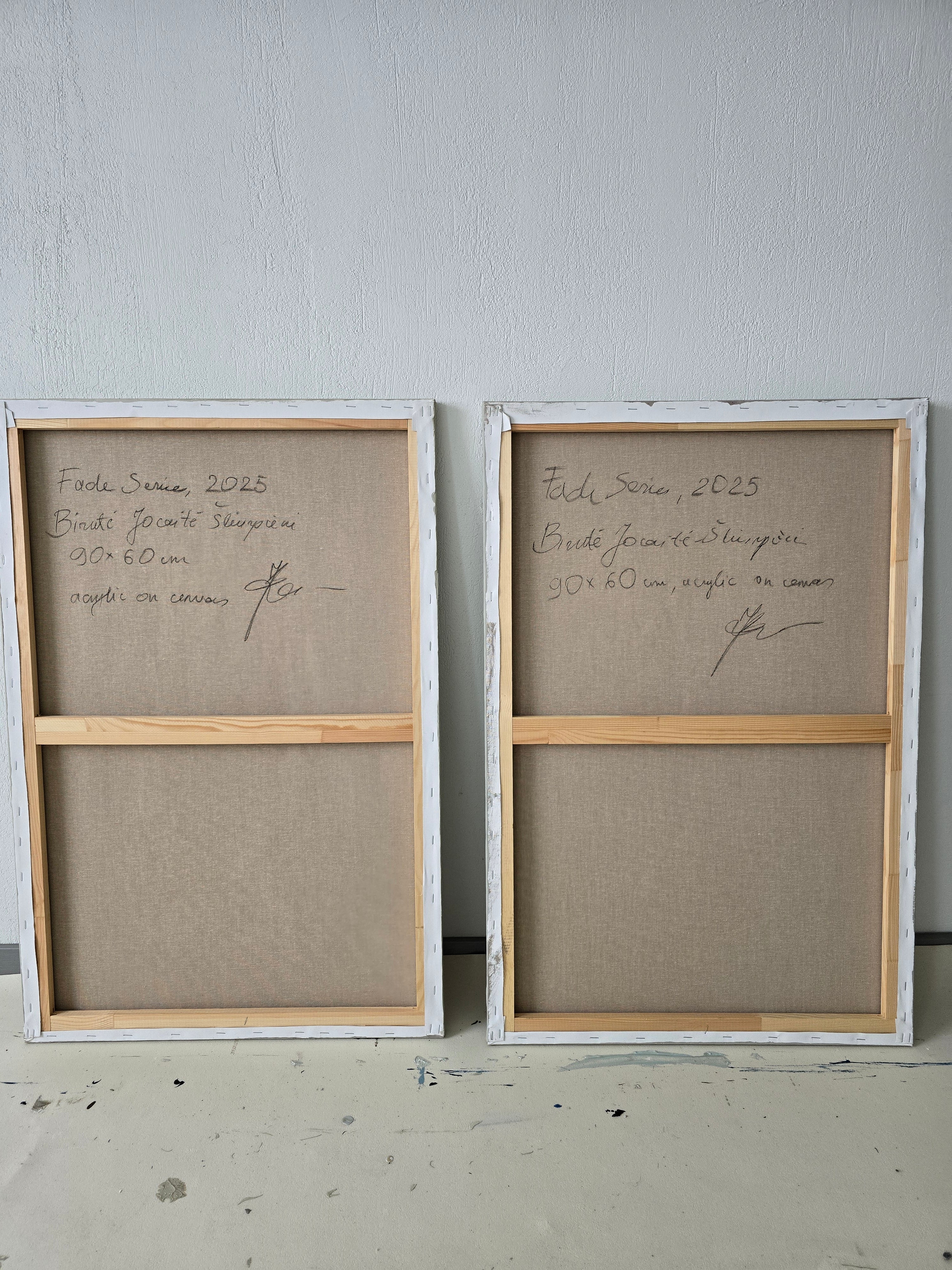 Abstraktus paveikslas - „Fade II (2)“. 90×60 cm