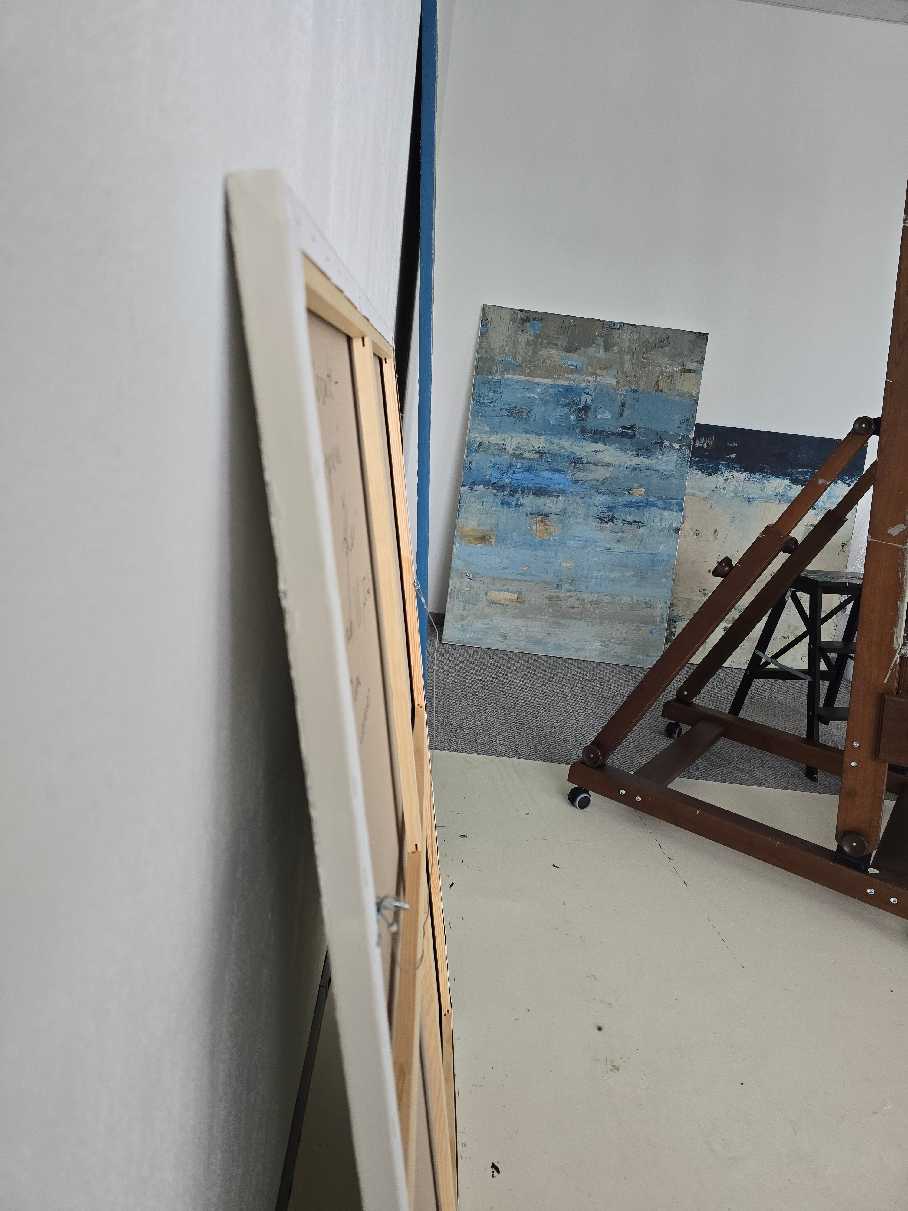 Abstraktus paveikslas - „Fade series VI“ . 120x90 cm