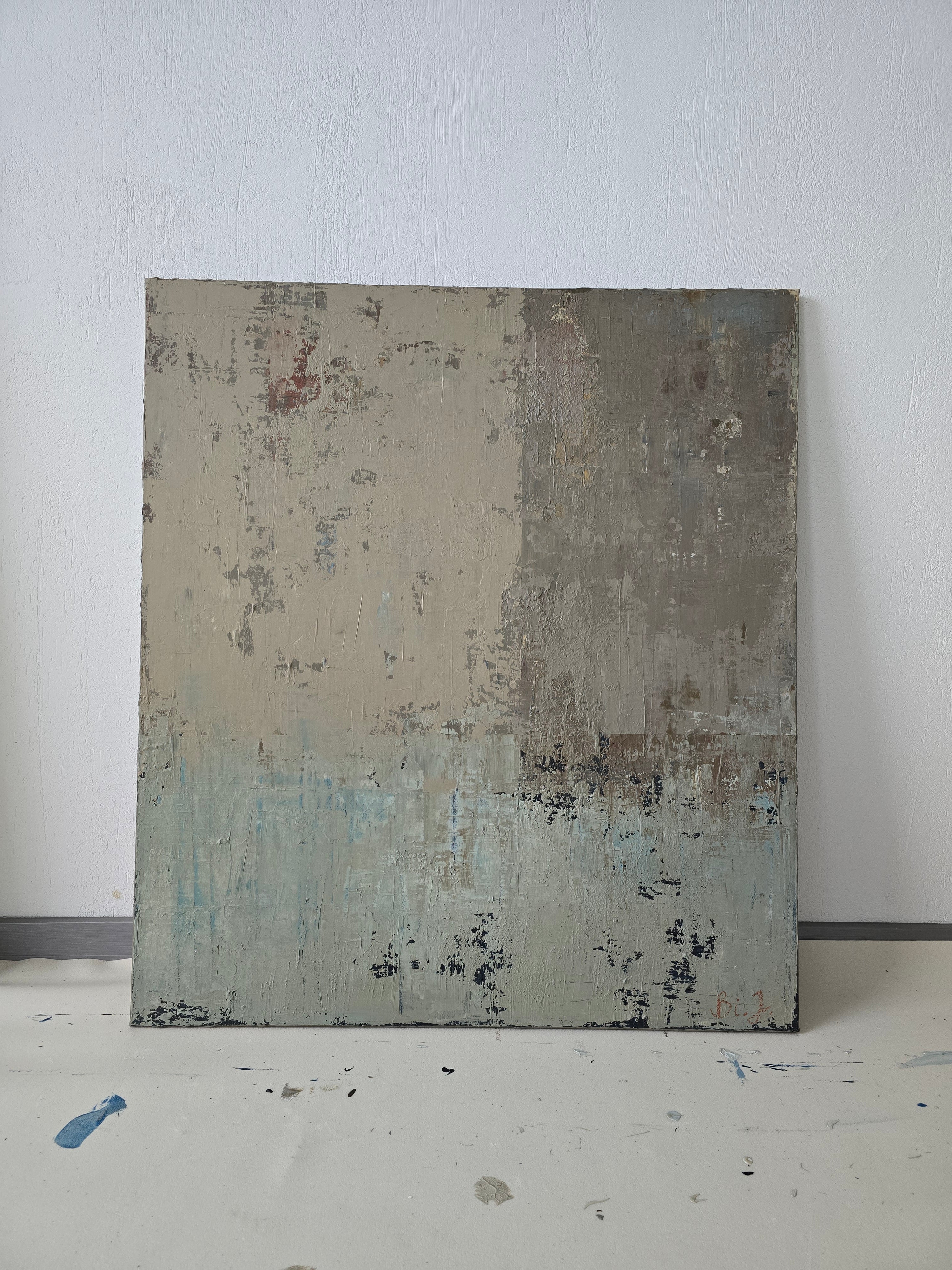 Abstraktus paveikslas - „Winter Ashberry“. 90x80 cm