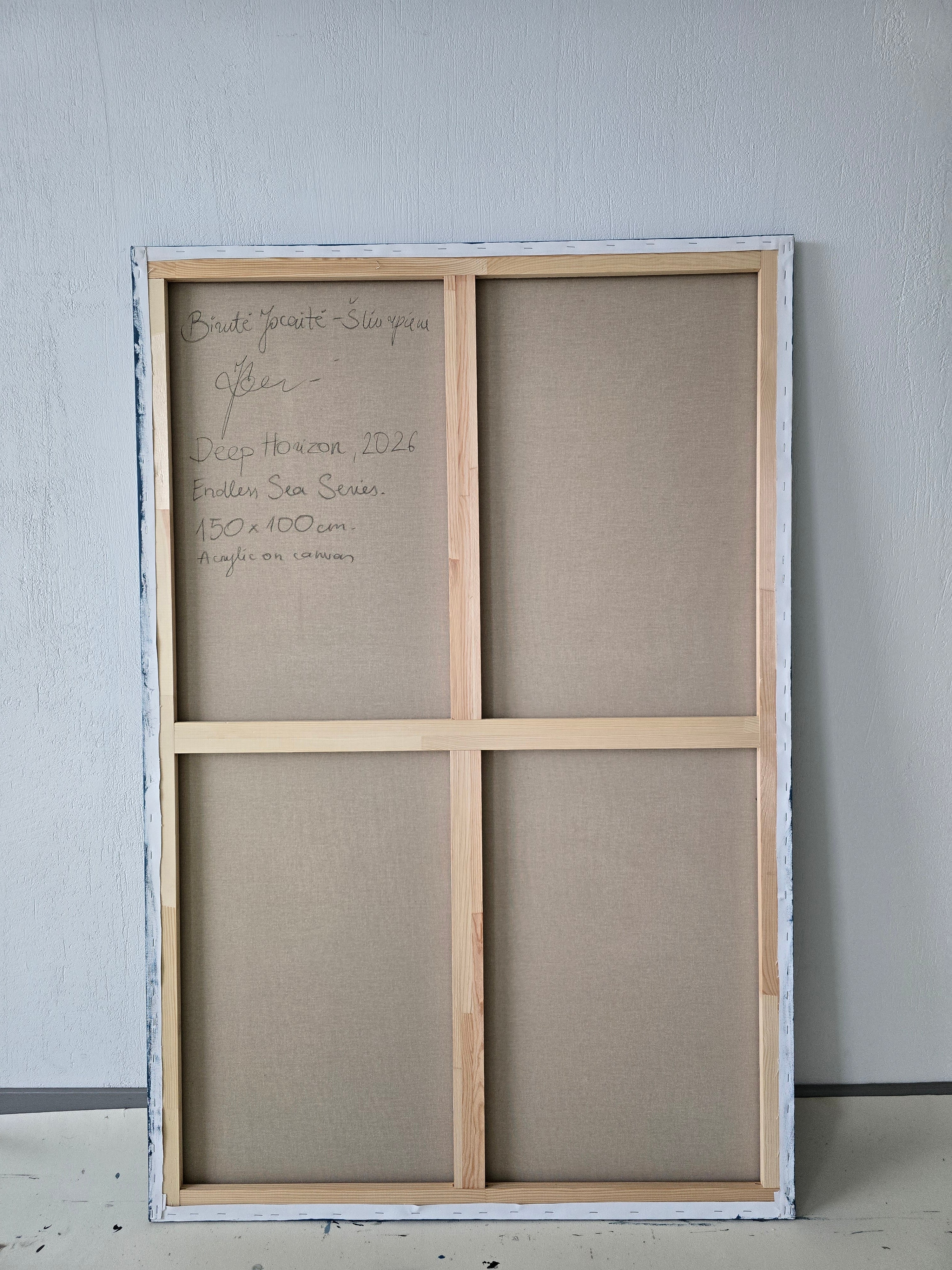 abstract painting minimalist interior wall art BIRUTE STUDIO