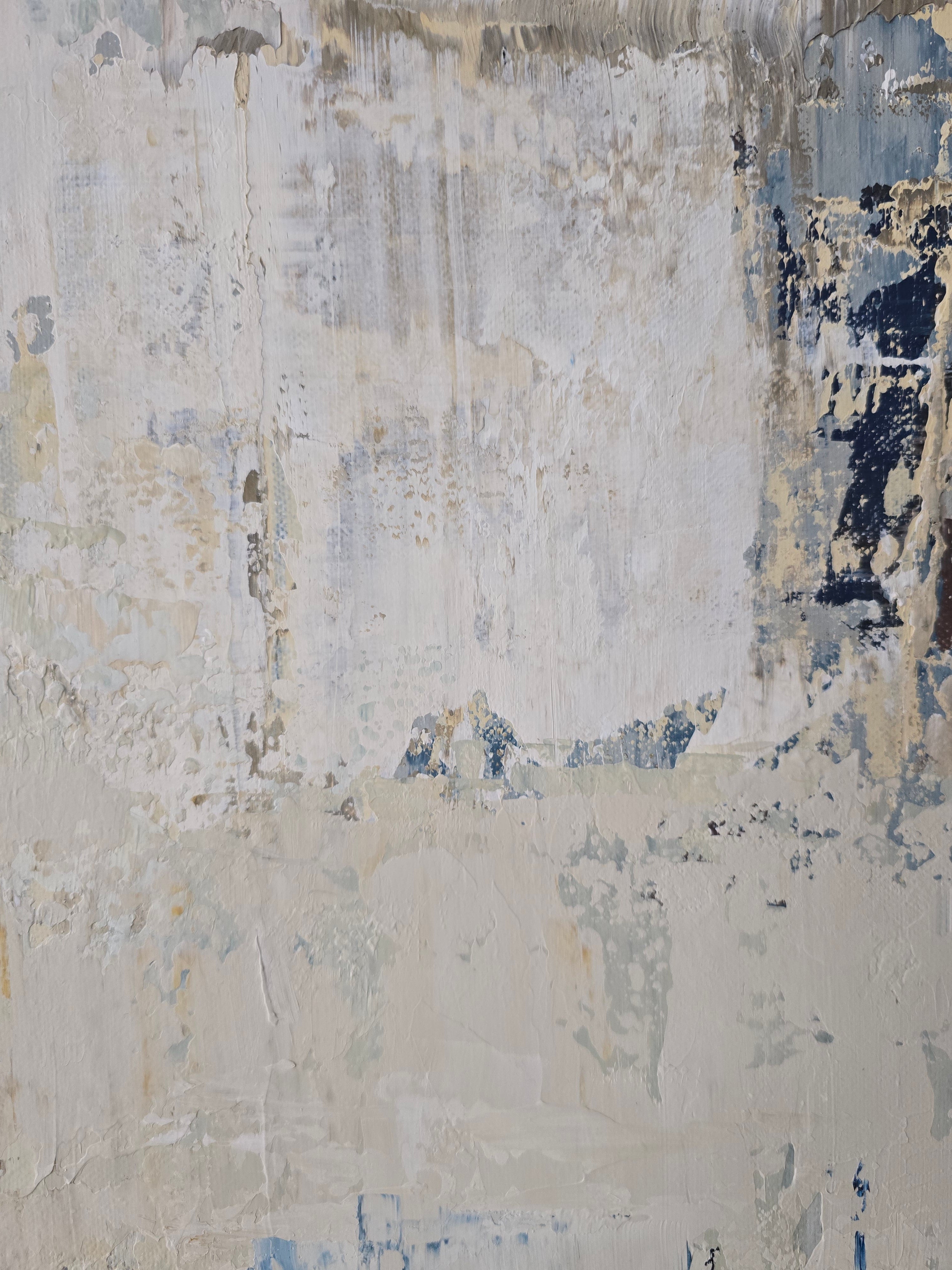 large abstract neutral wall art modern interior BIRUTE STUDIO