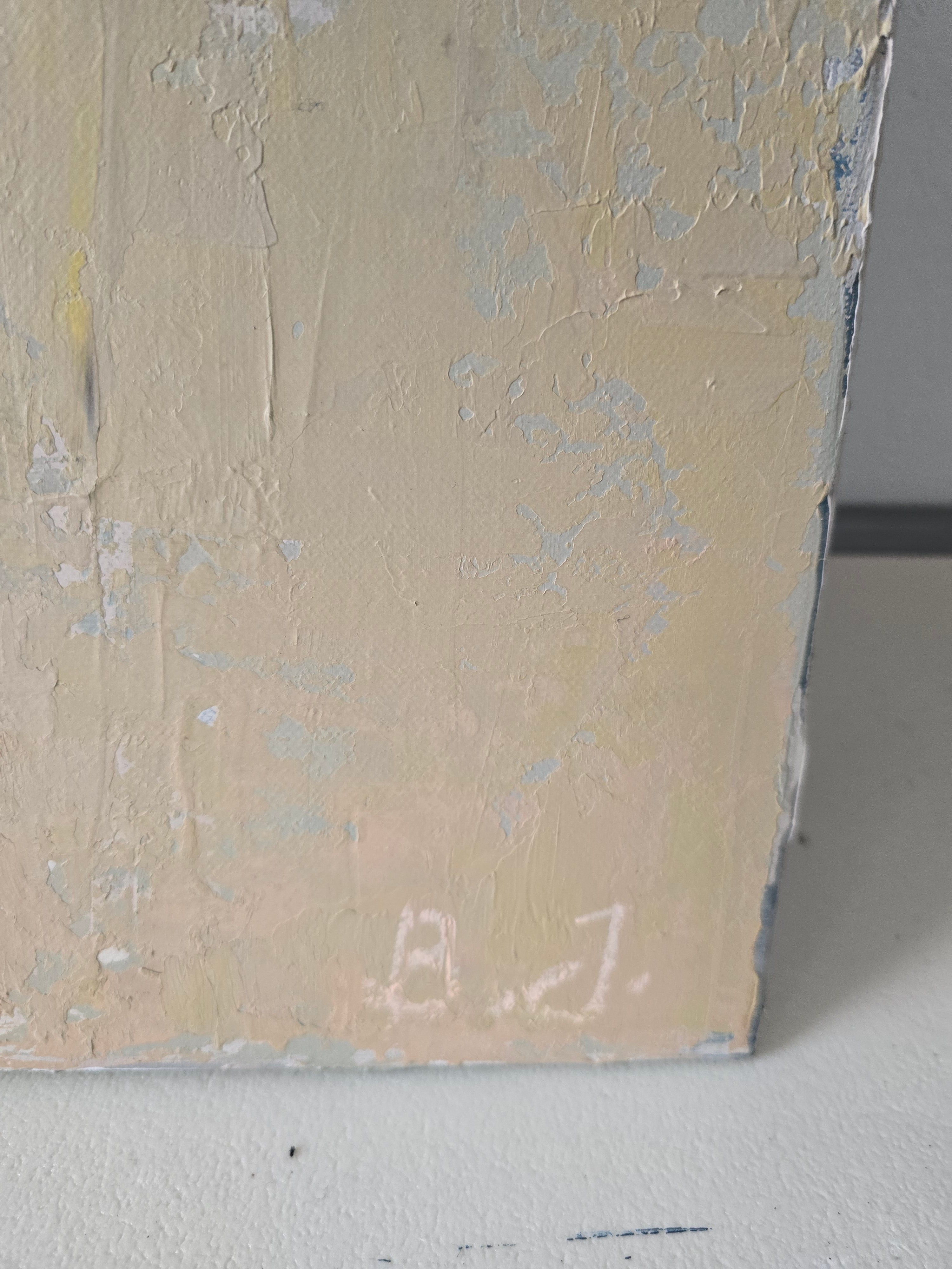 large abstract neutral wall art modern interior BIRUTE STUDIO