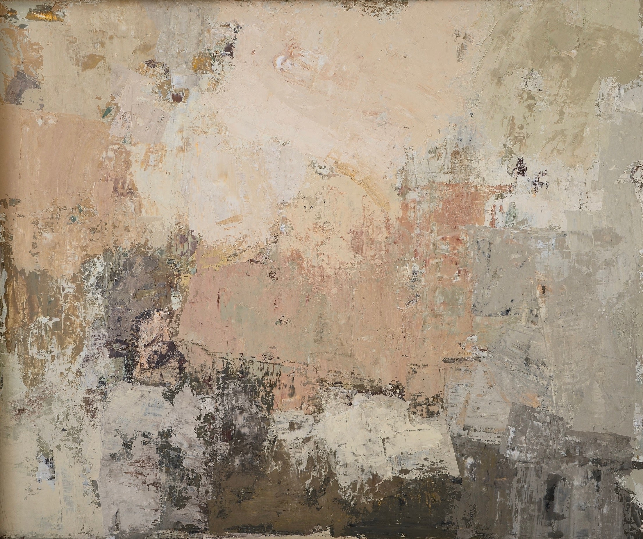 textured abstract painting contemporary decor BIRUTE STUDIO