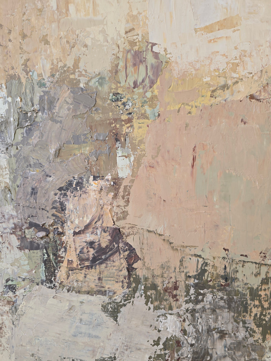 large abstract neutral wall art modern interior BIRUTE STUDIO