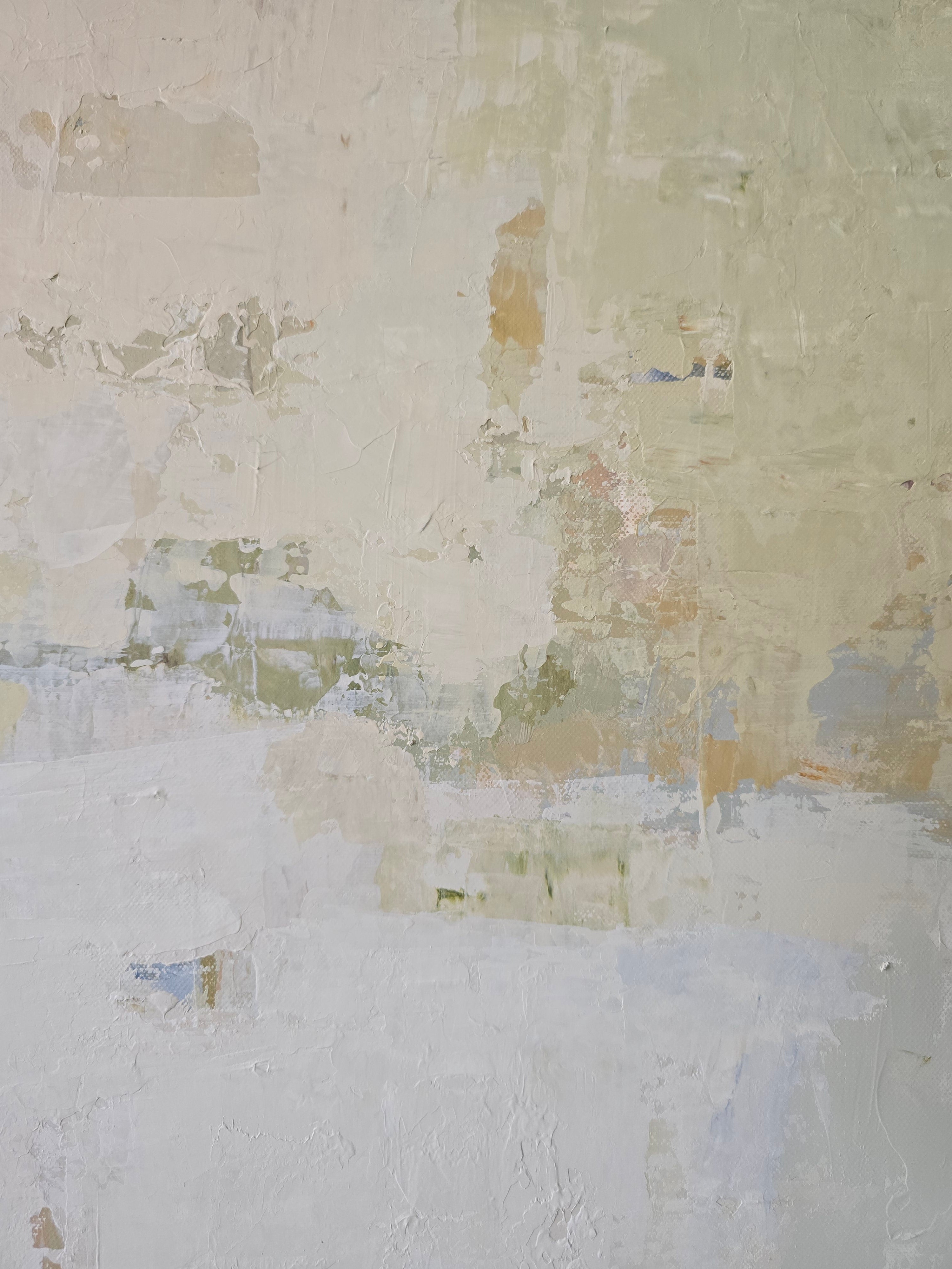 Abstaktus paveikslas - Spring series No 5. 100x100 cm