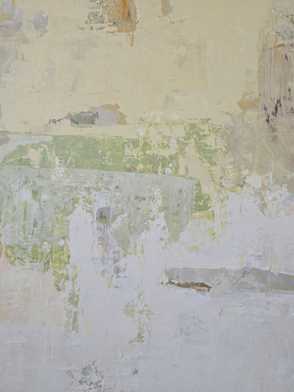 Abstaktus paveikslas - Spring series No 5. 100x100 cm
