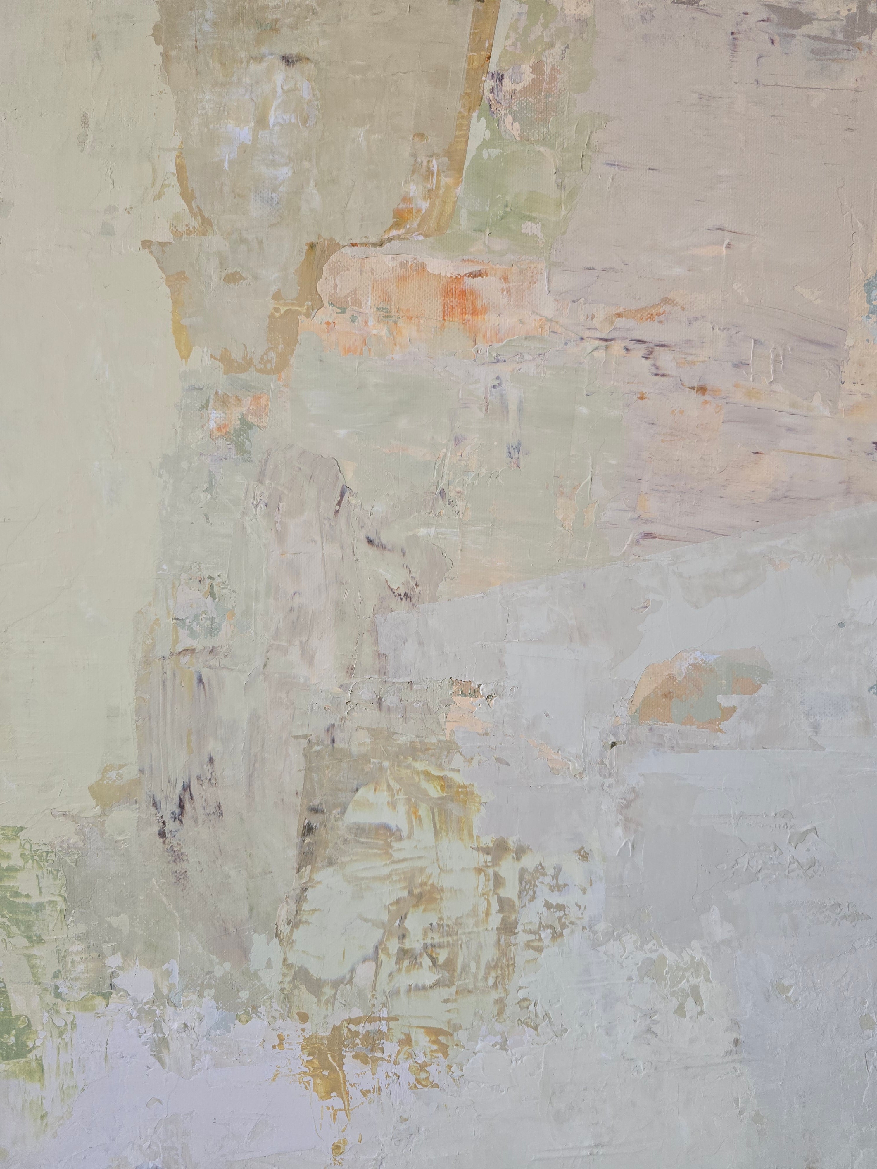 Abstaktus paveikslas - Spring series No 5. 100x100 cm