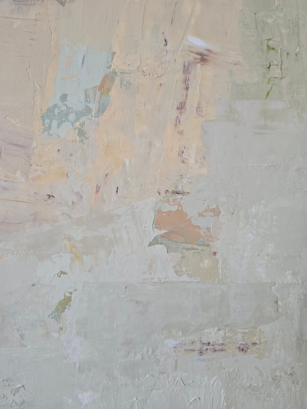 Abstaktus paveikslas - Spring series No 5. 100x100 cm