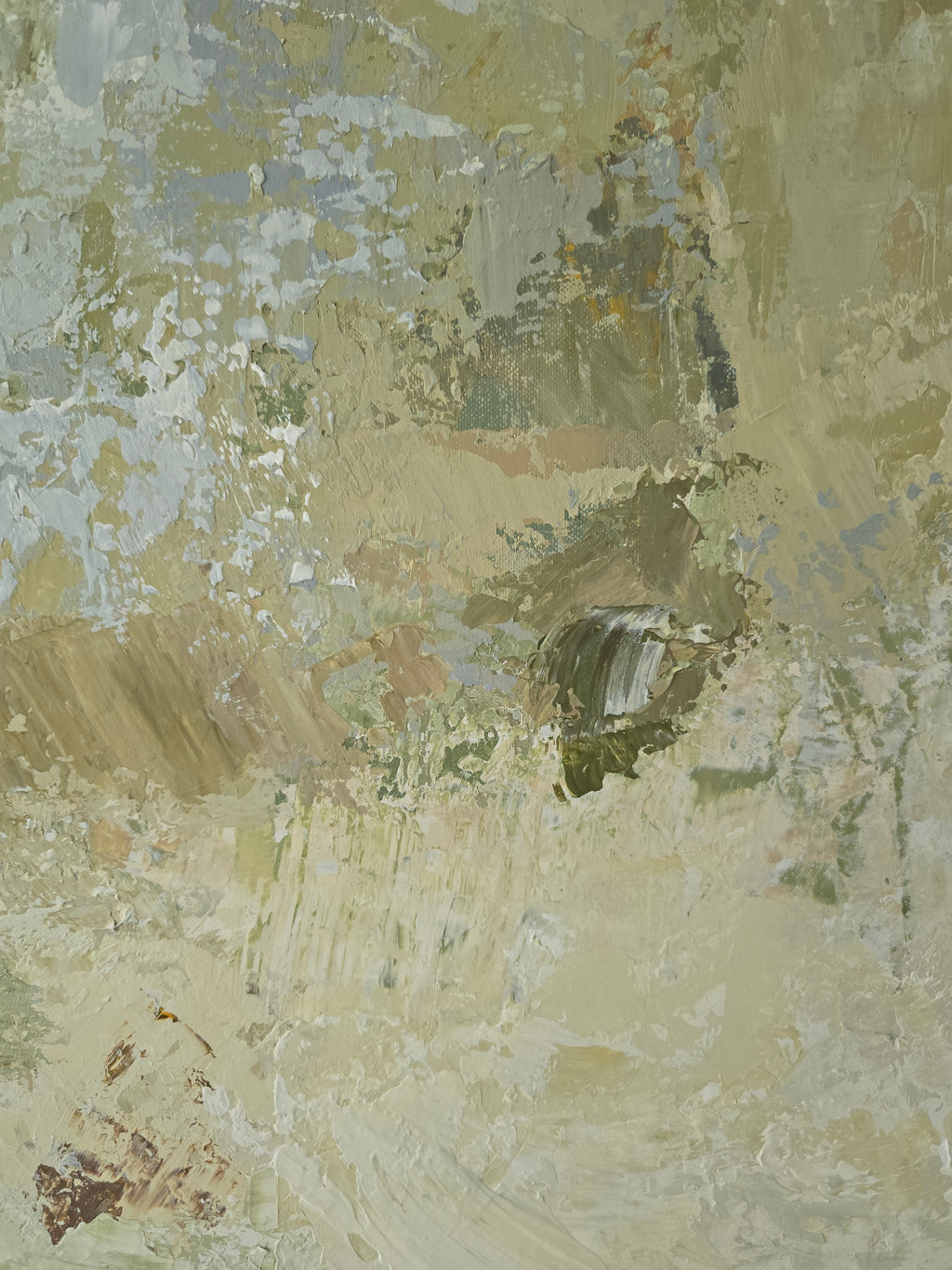 Extra Large Abstract Painting - Above Lithuanian Lakes 250x150 cm