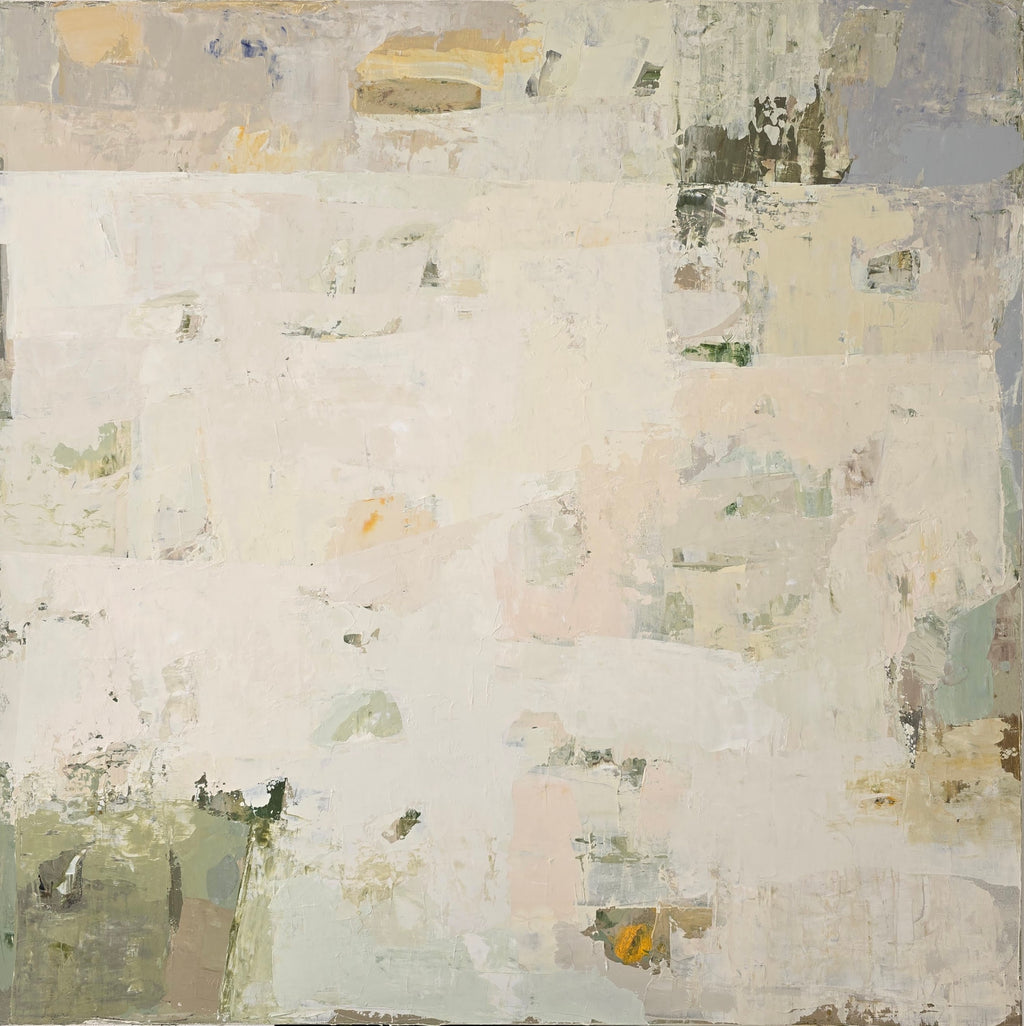 Original Abstract Painting - Summer Series No 2. 90x90 cm
