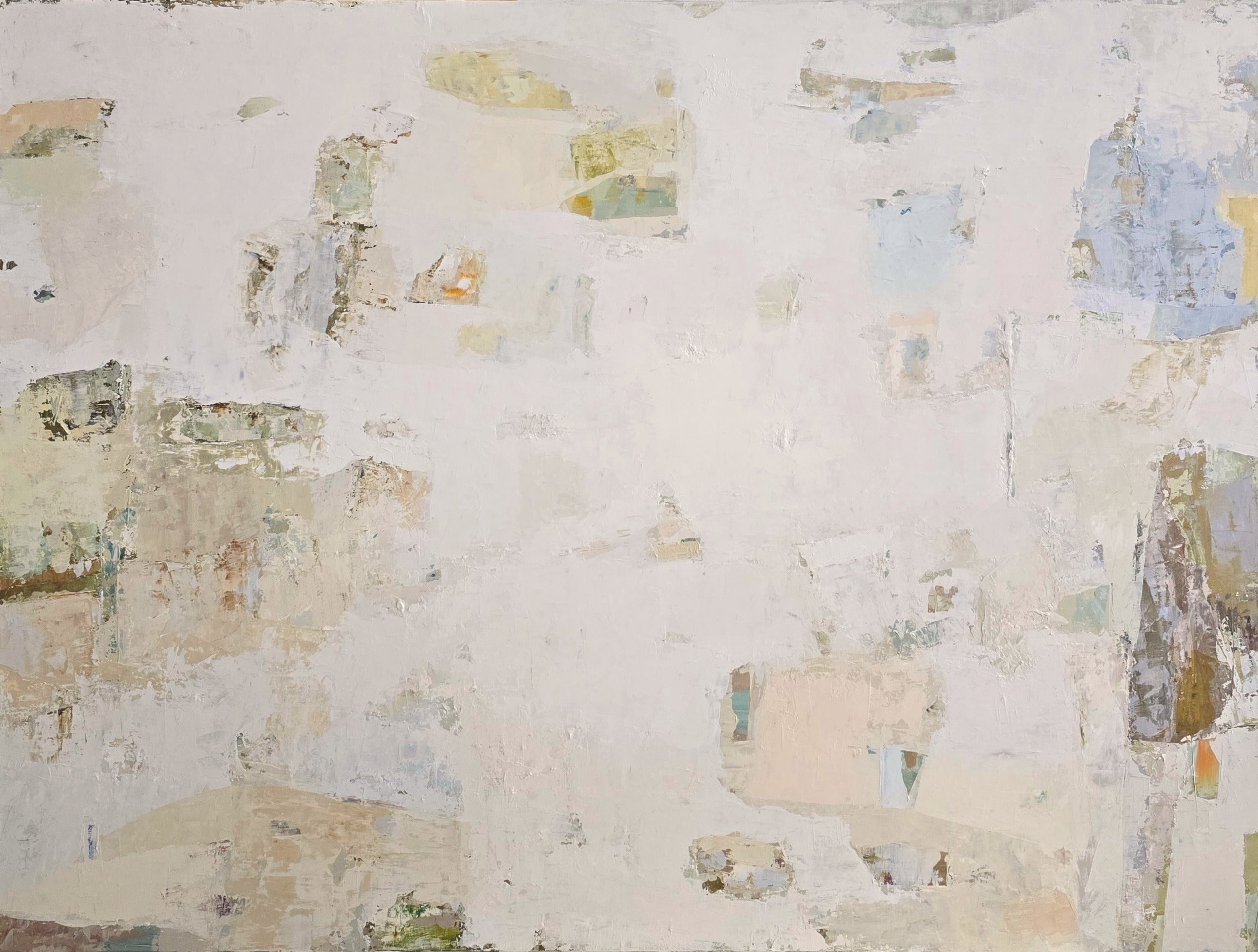 Large-scale original abstract painting - Summer Series No 5. 160x120 cm