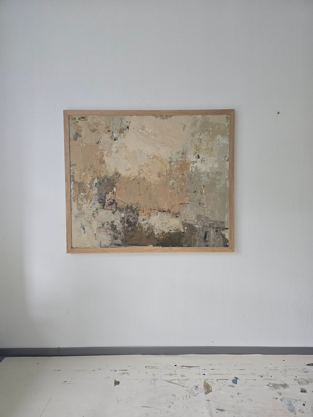 Abstraktus paveikslas - „Spring Garden“ . 120x90 cm