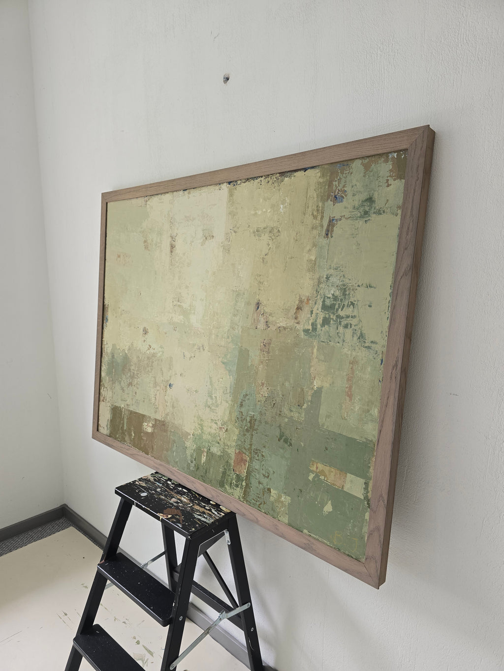Abstract painting - Spring series No1. 127x106 cm