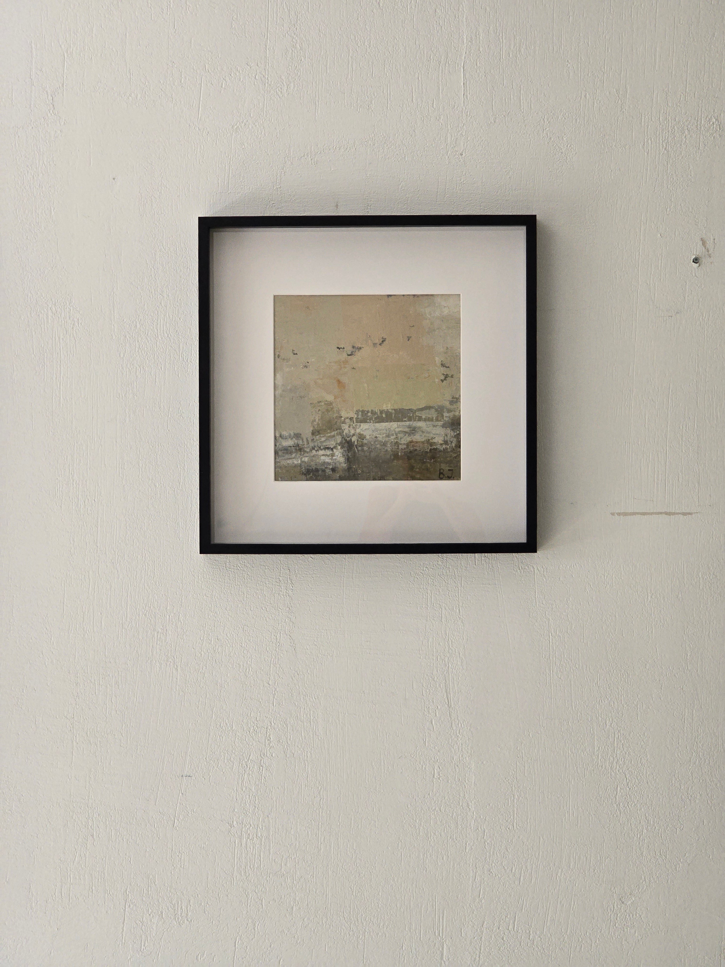 Original painting - Amber Fields. 50x50 cm