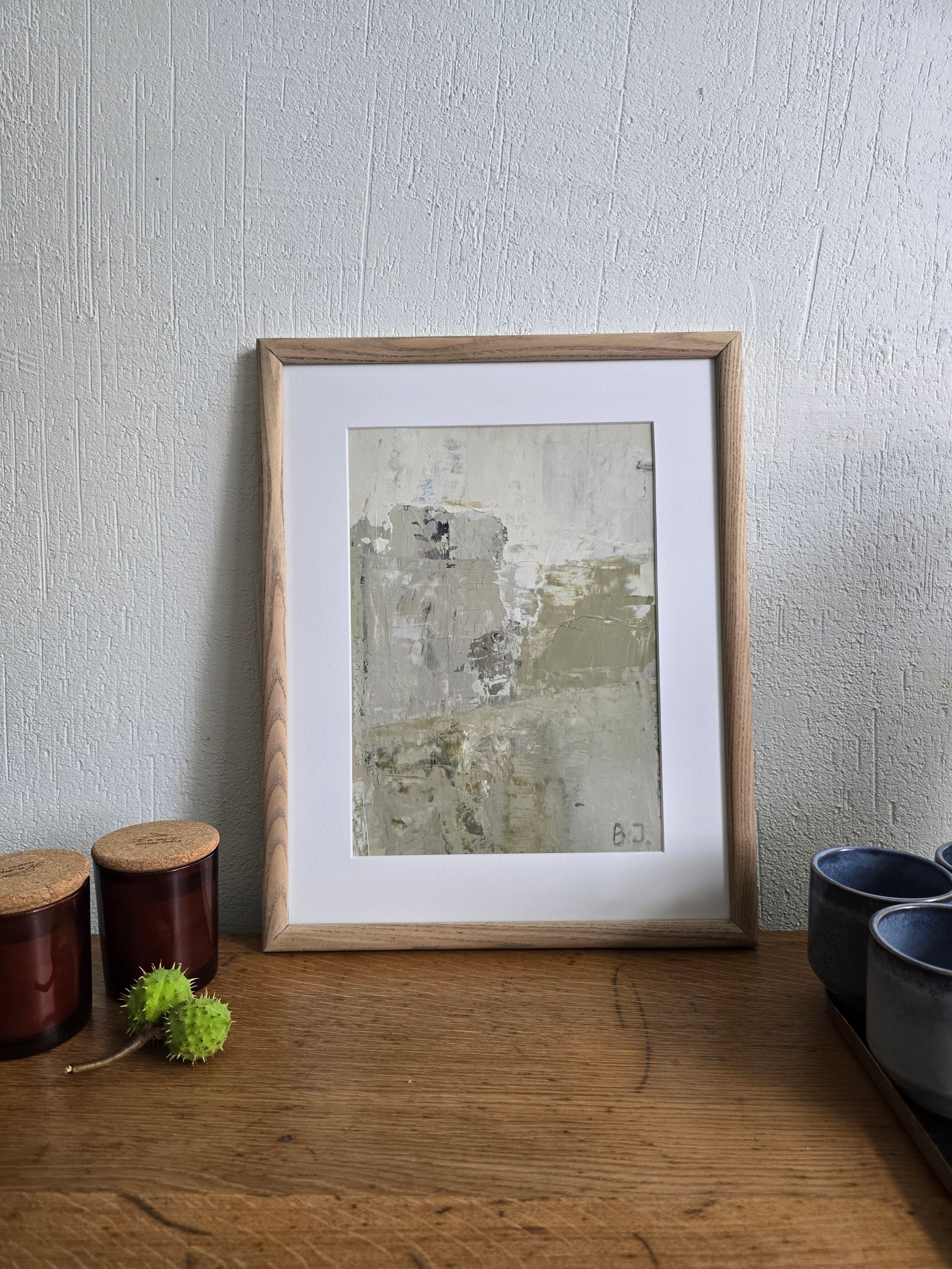Original painting - Fading Meadow. 31,5x39,5 cm