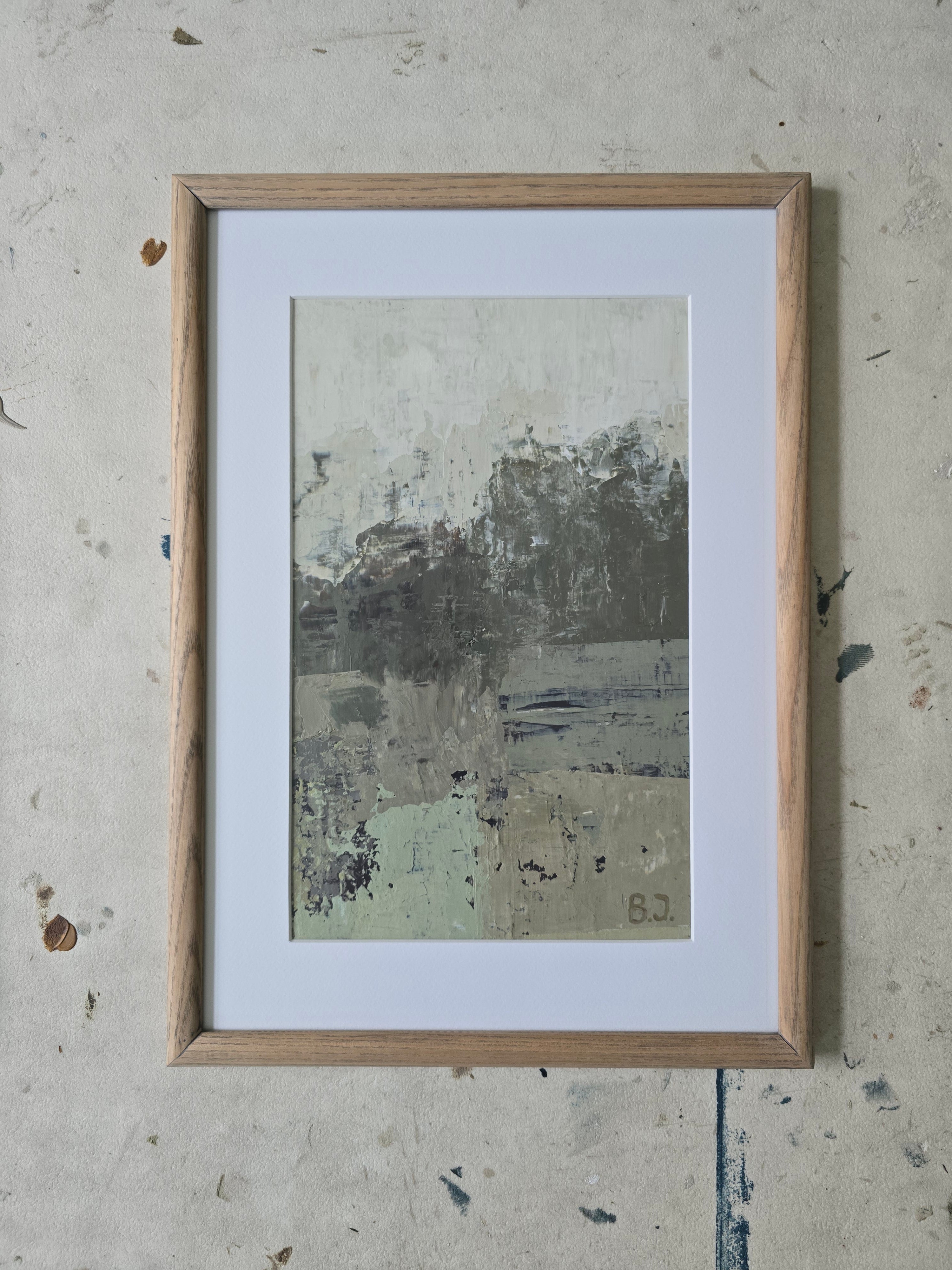 Original painting - First Frost. 31×42,5 cm