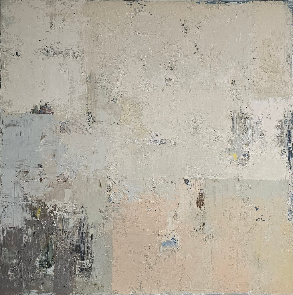 large abstract neutral wall art modern interior BIRUTE STUDIO