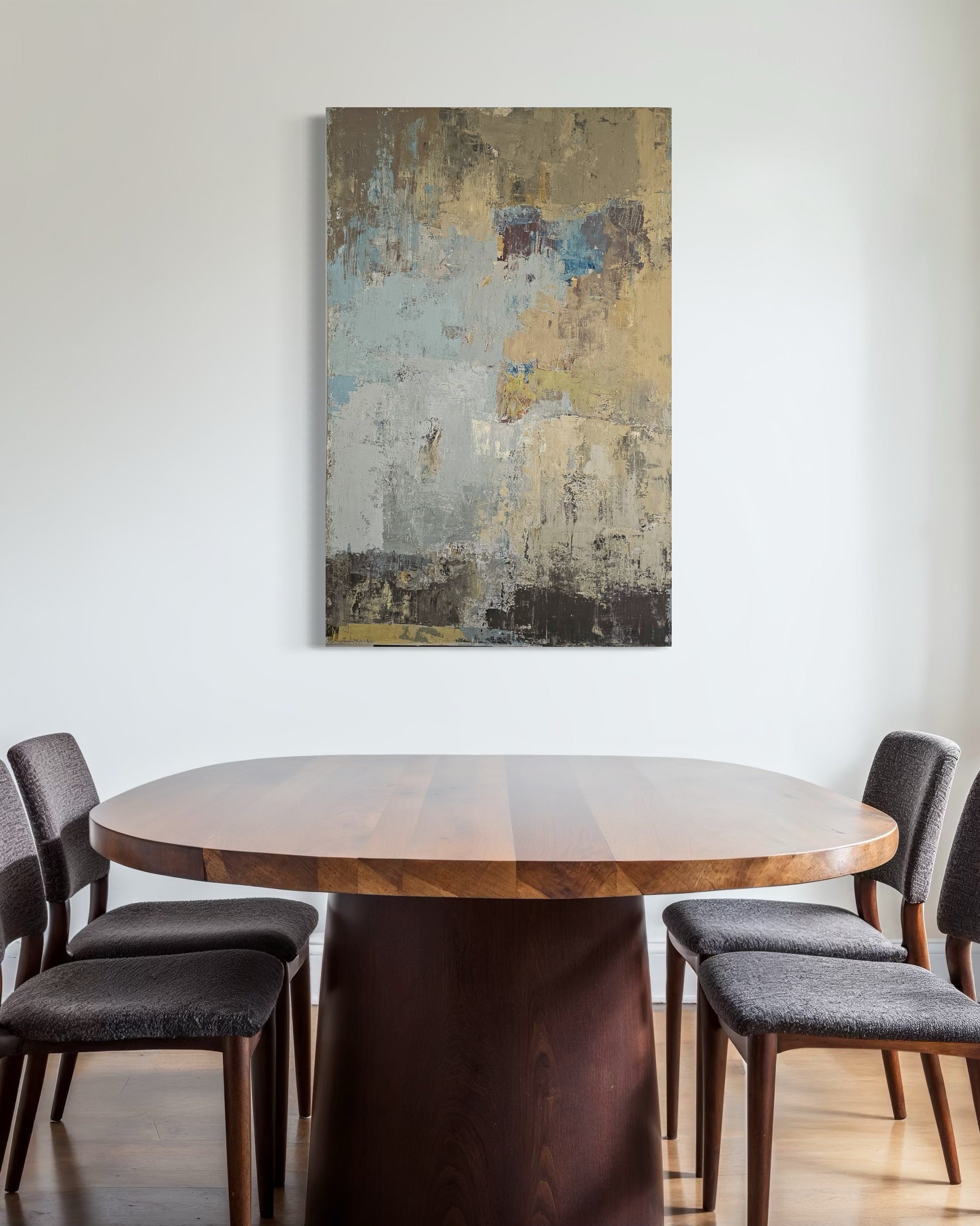 abstract painting minimalist interior wall art BIRUTE STUDIO