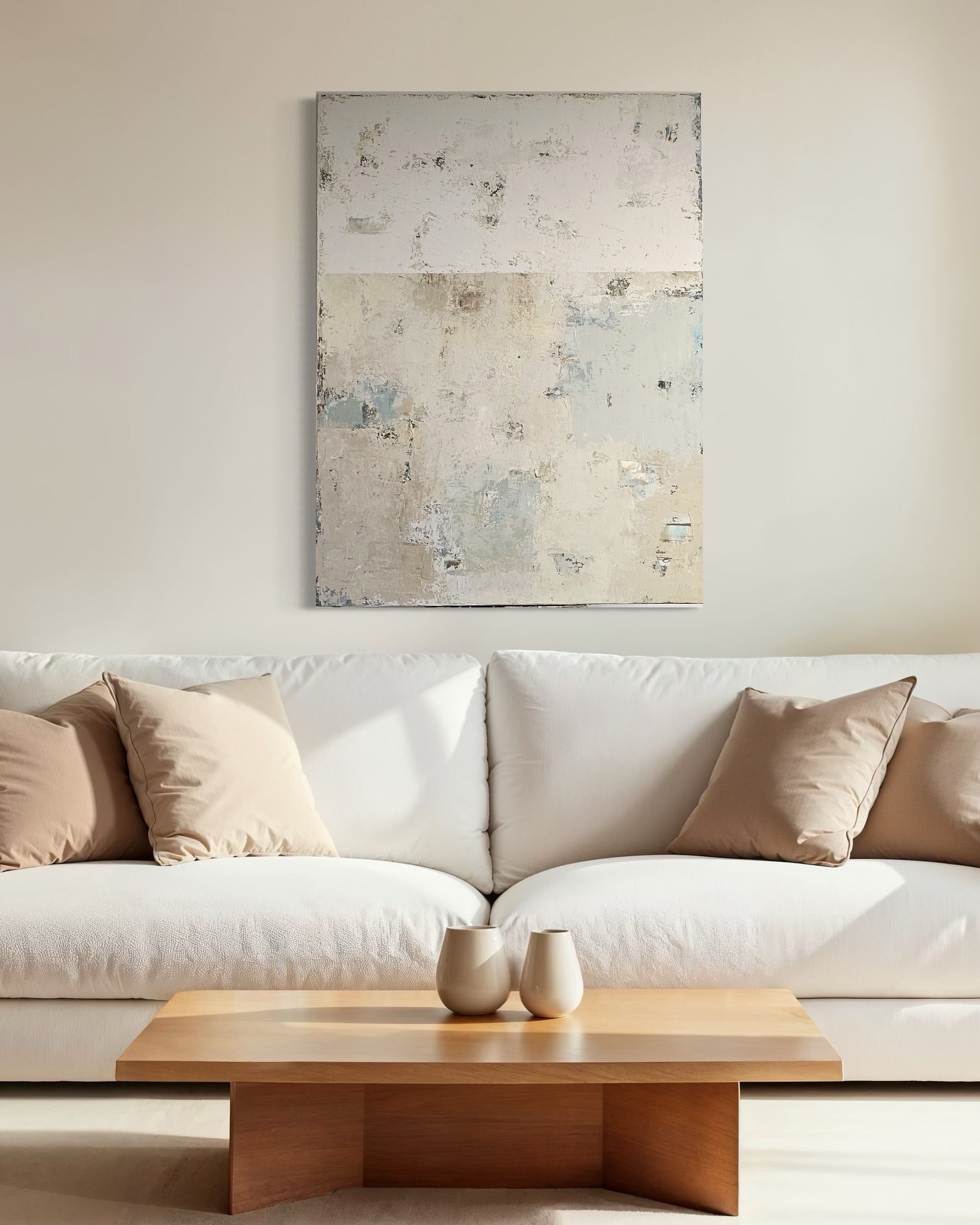 Abstraktus paveikslas - „Beyond Horizon“. 120x90 cm