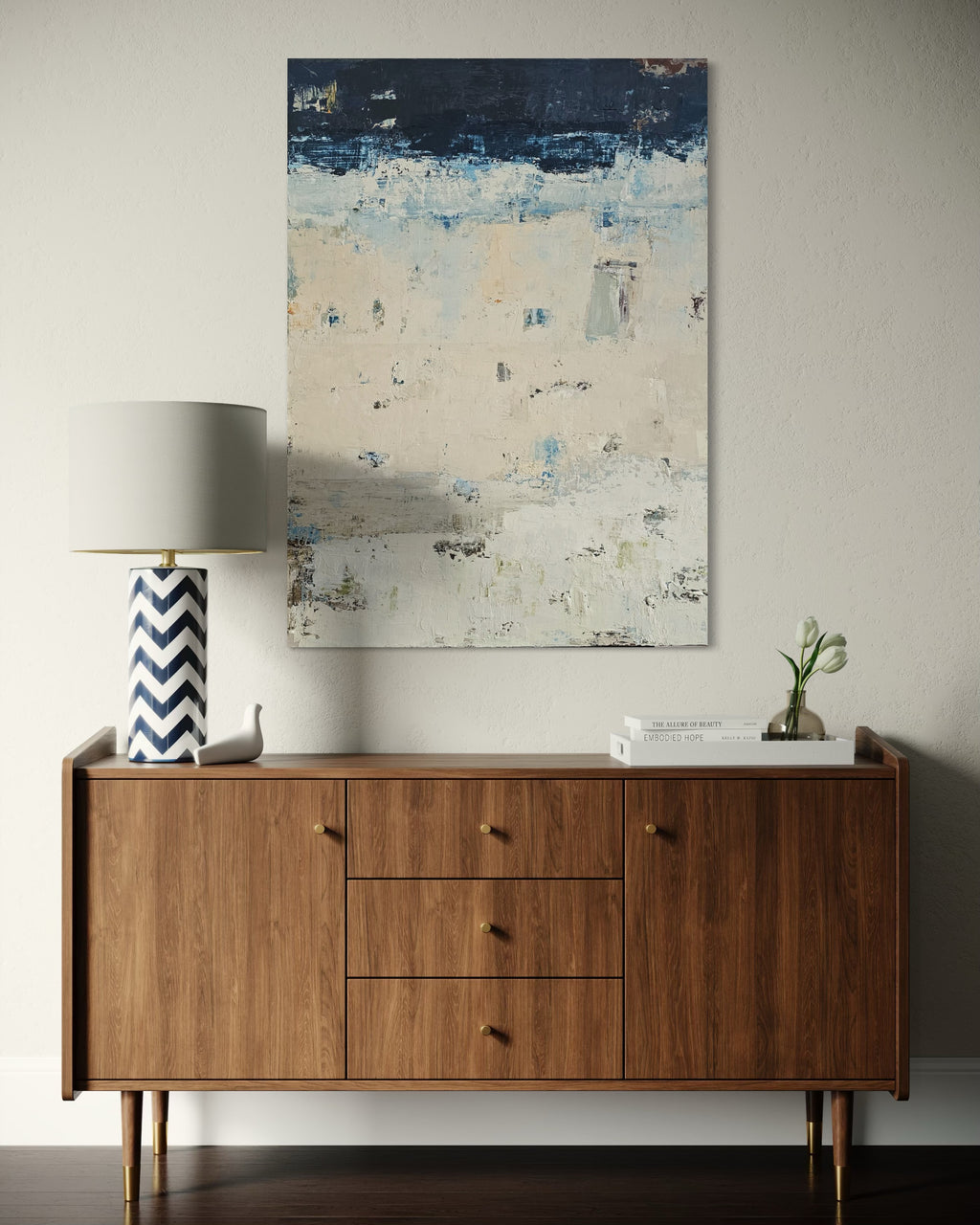 Abstraktus paveikslas - „Nida“. 110x80 cm 