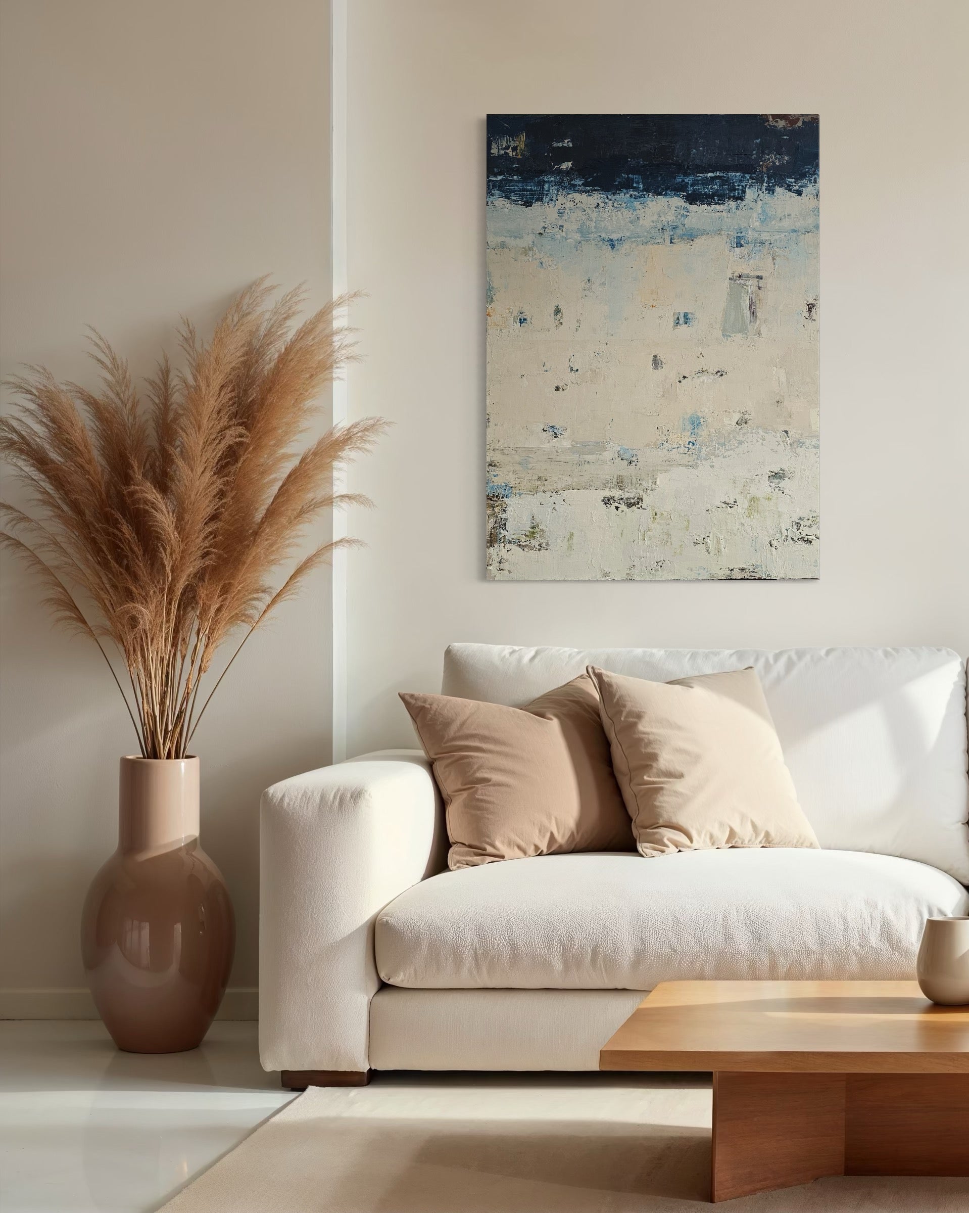 Abstraktus paveikslas - „Nida“. 110x80 cm 