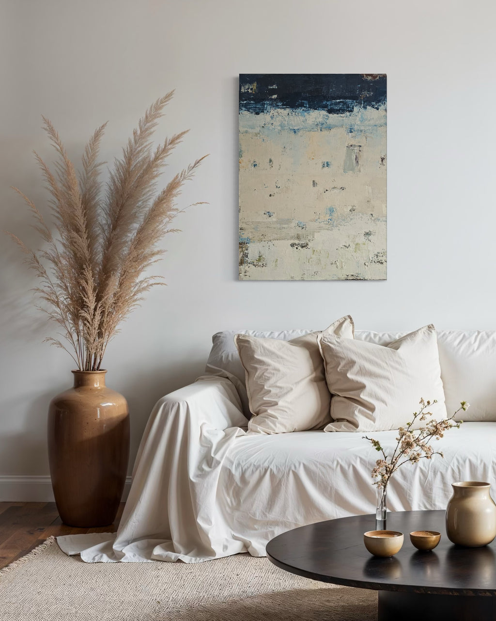 Abstraktus paveikslas - „Nida“. 110x80 cm 