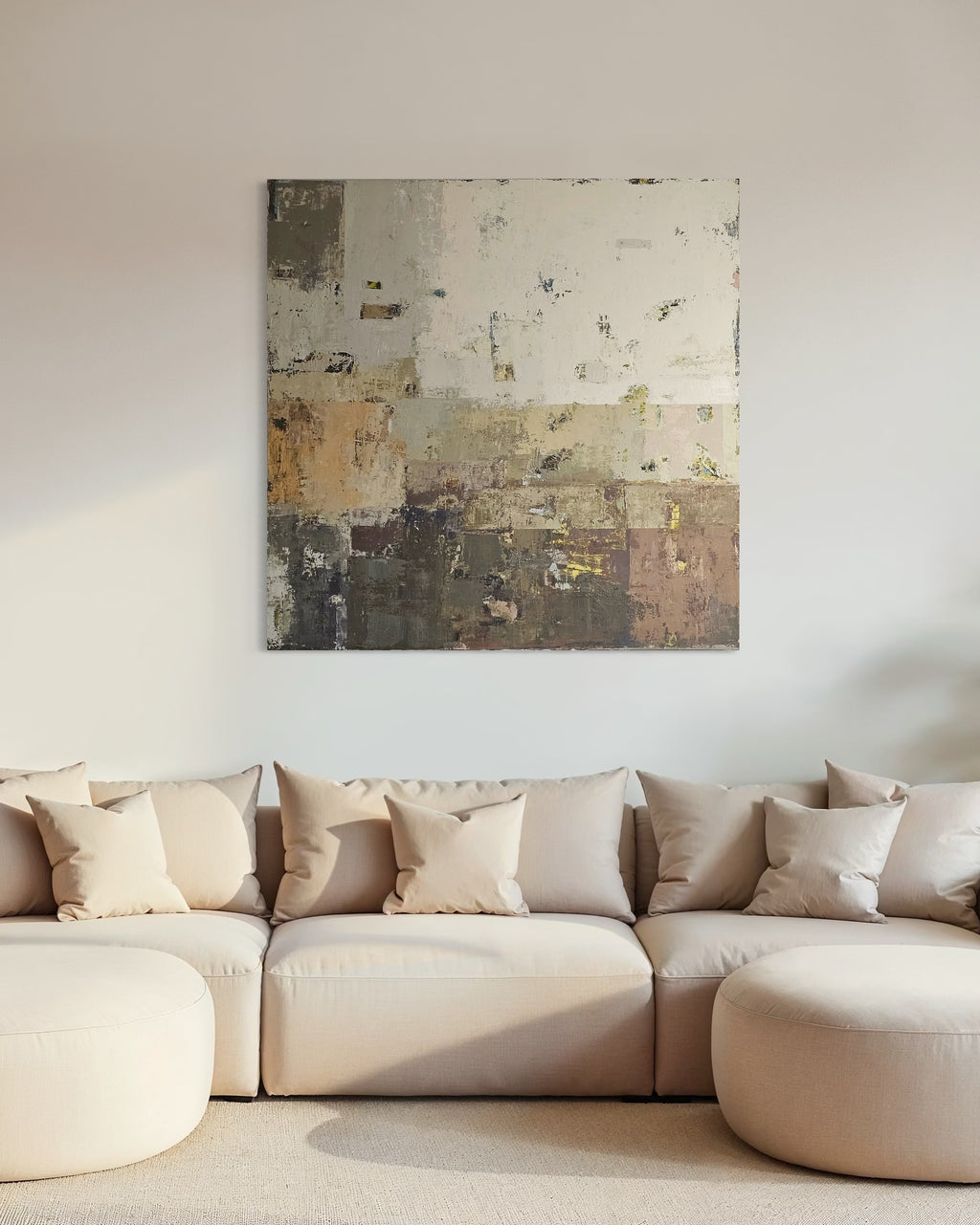 The Autumn in My Fatherland. 130x130 cm