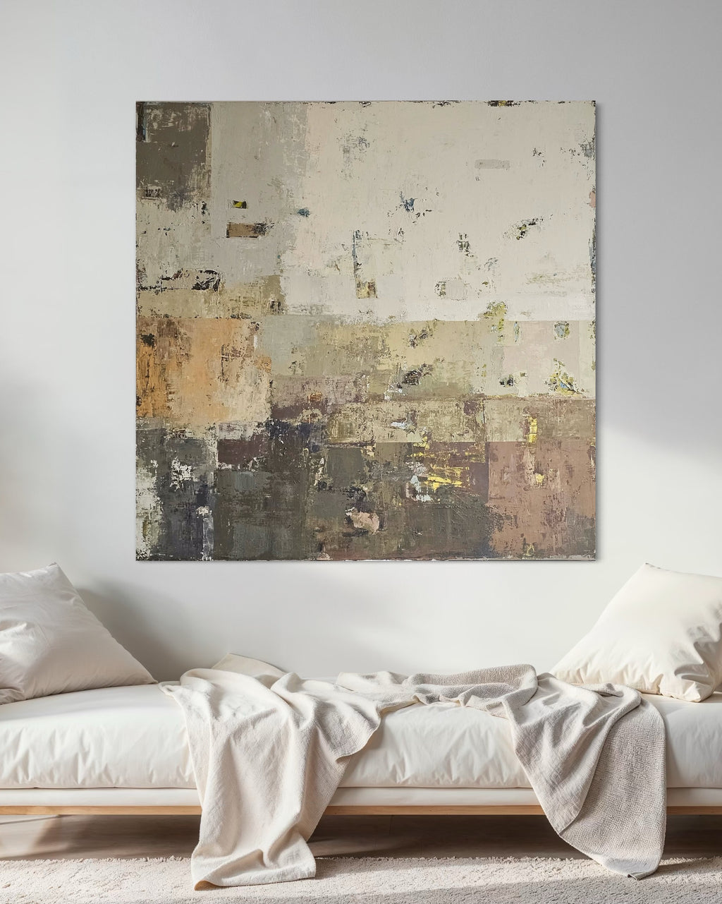 The Autumn in My Fatherland. 130x130 cm