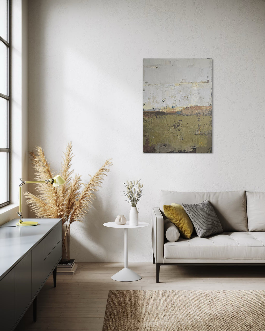 textured abstract painting contemporary decor BIRUTE STUDIO