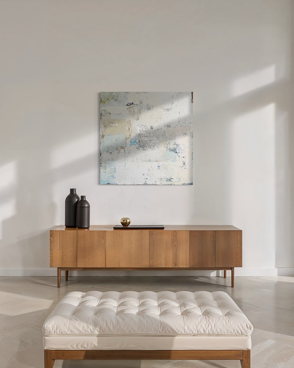 Abstract painting - Vacation. 100x100 cm