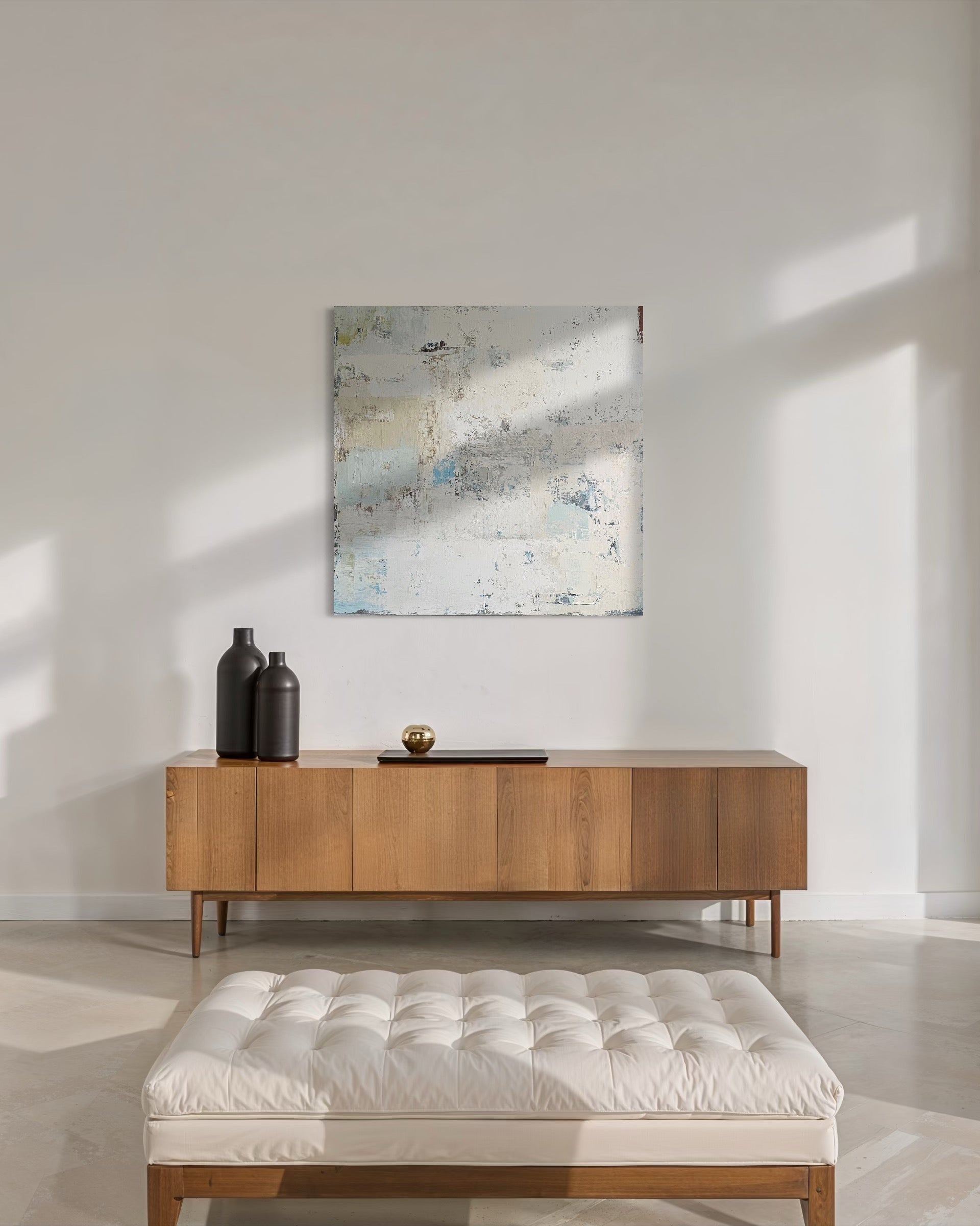 Abstract painting - Vacation. 100x100 cm