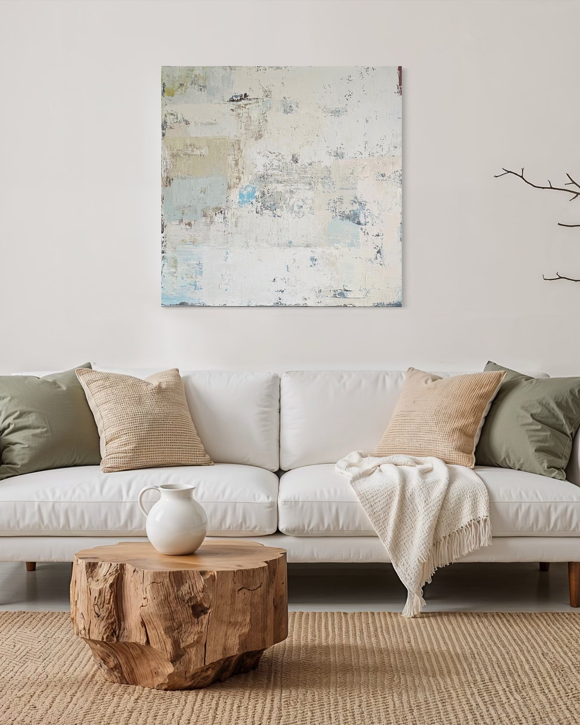 Abstract painting - Vacation. 100x100 cm