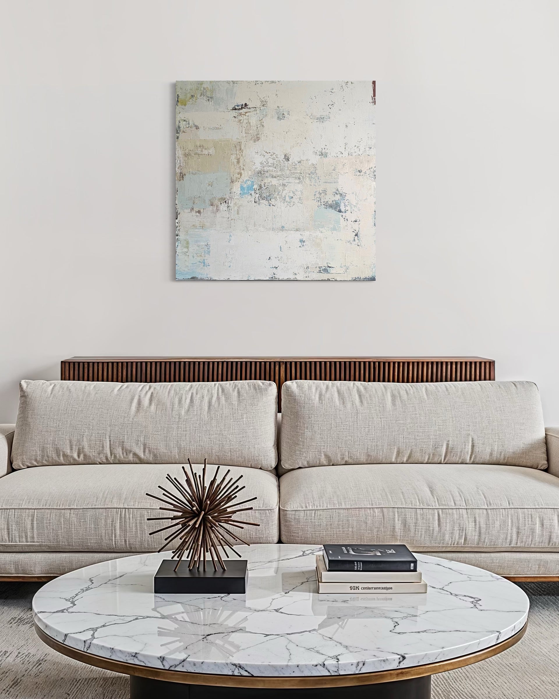 Abstract painting - Vacation. 100x100 cm