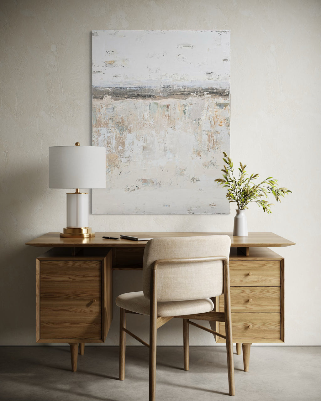 Abstraktus paveikslas - „Fade series VI“ . 120x90 cm