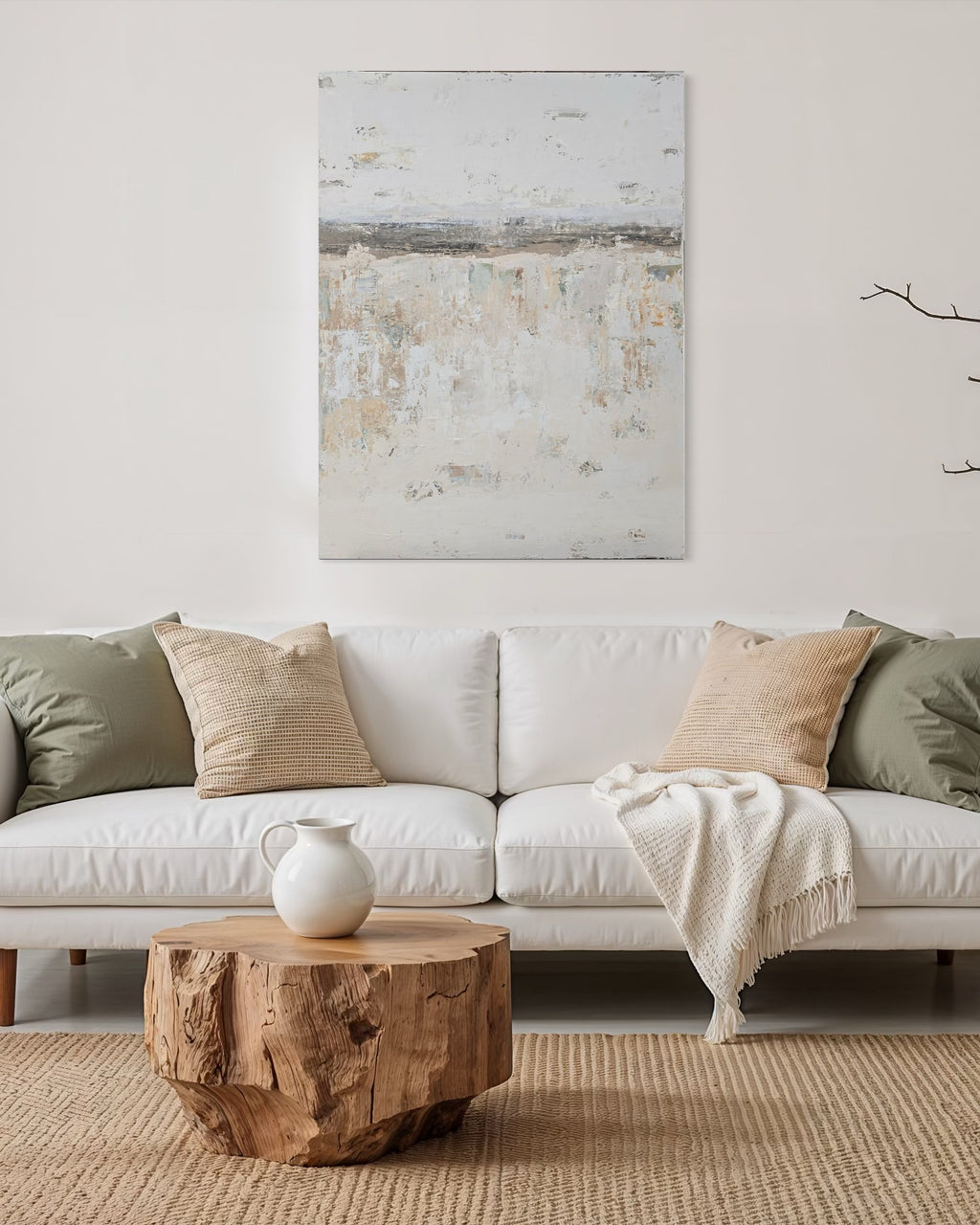 Abstraktus paveikslas - „Fade series VI“ . 120x90 cm