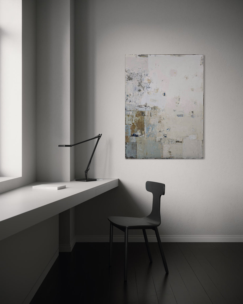 Abstraktus paveikslas -„Fade series VIII“ . 120x90 cm