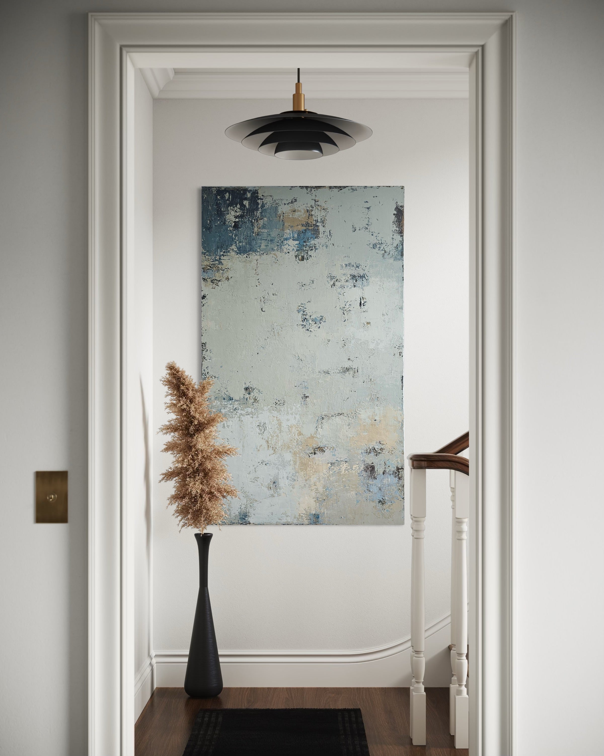 Abstraktus paveikslas - One Foot Island. 150x90 cm